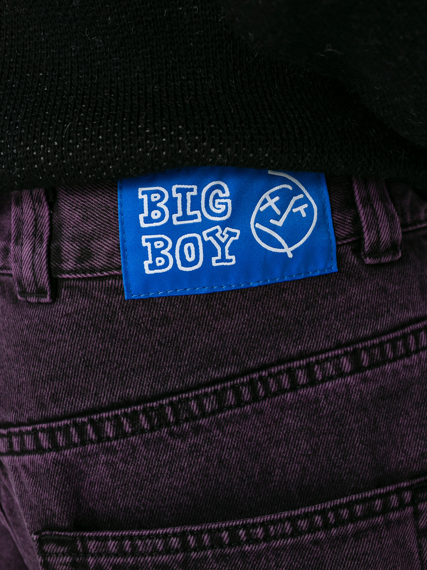 Polar Skate Big Boy Jeans Hose (purple black)