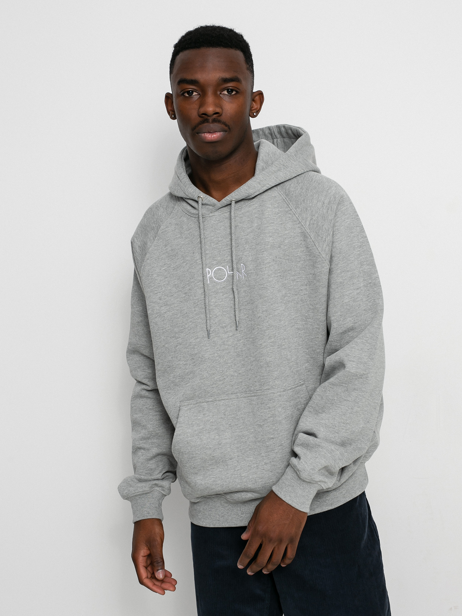 Polar Skate Default HD Hoodie (heather grey)