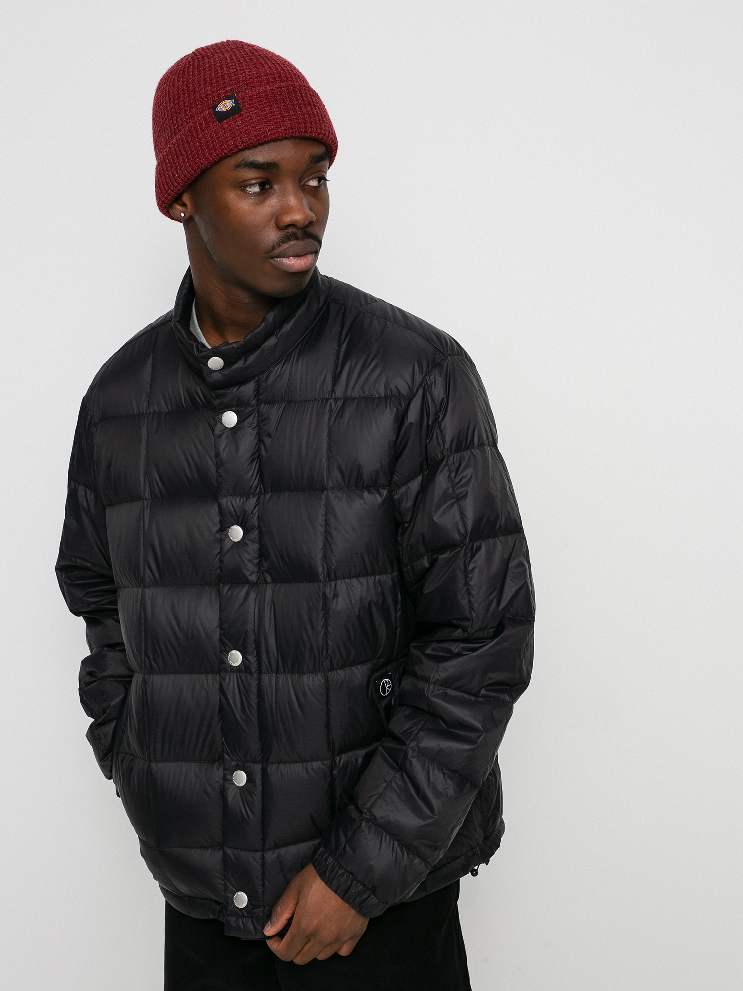 Polar Skate Lightweight Puffer Jacket (black)