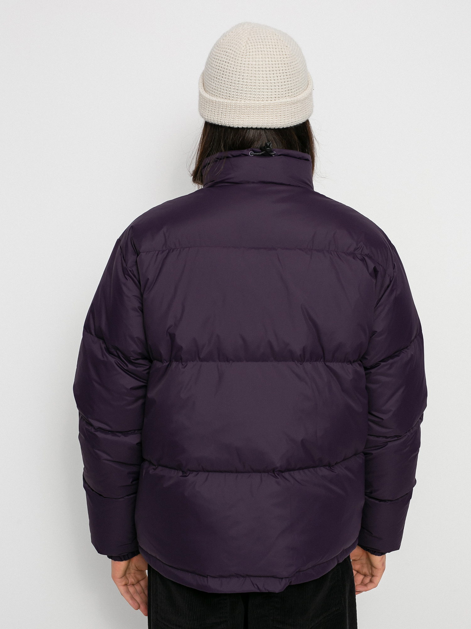 【極暖・希少カラー】 polar skate basic pufferダウン　紫 Polar Skate Basic Puffer Jacke - Violett (dark violet)