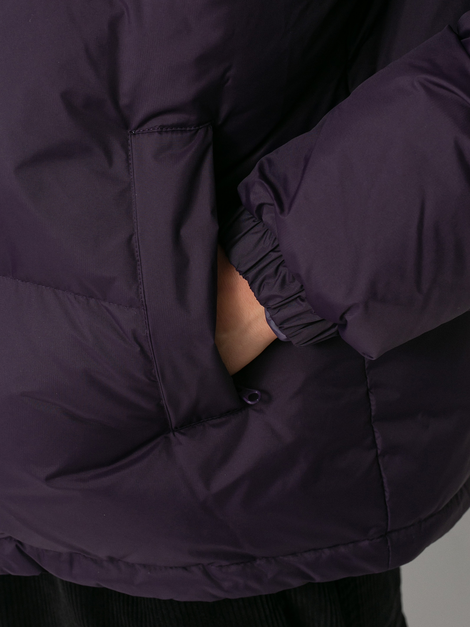 Polar Skate Basic Puffer Jacket (dark violet)