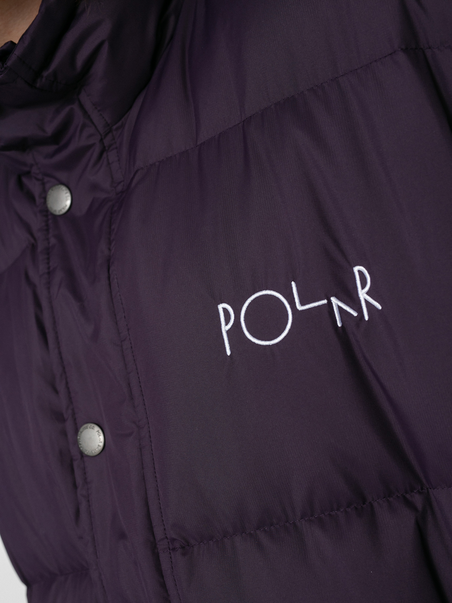 Polar Skate Basic Puffer Jacket (dark violet)