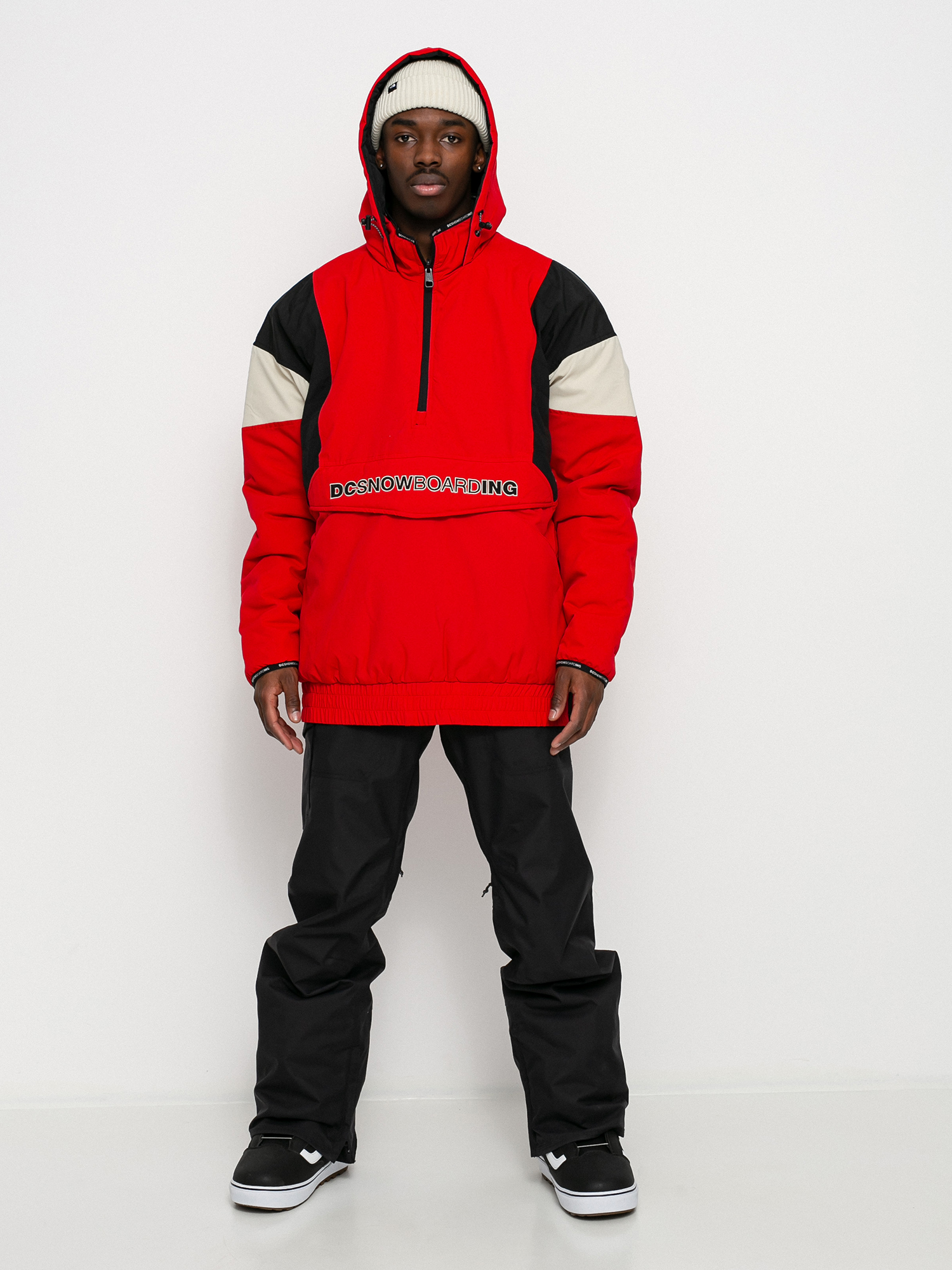 Mens DC Transition Rev Snowboard jacket (racing red)