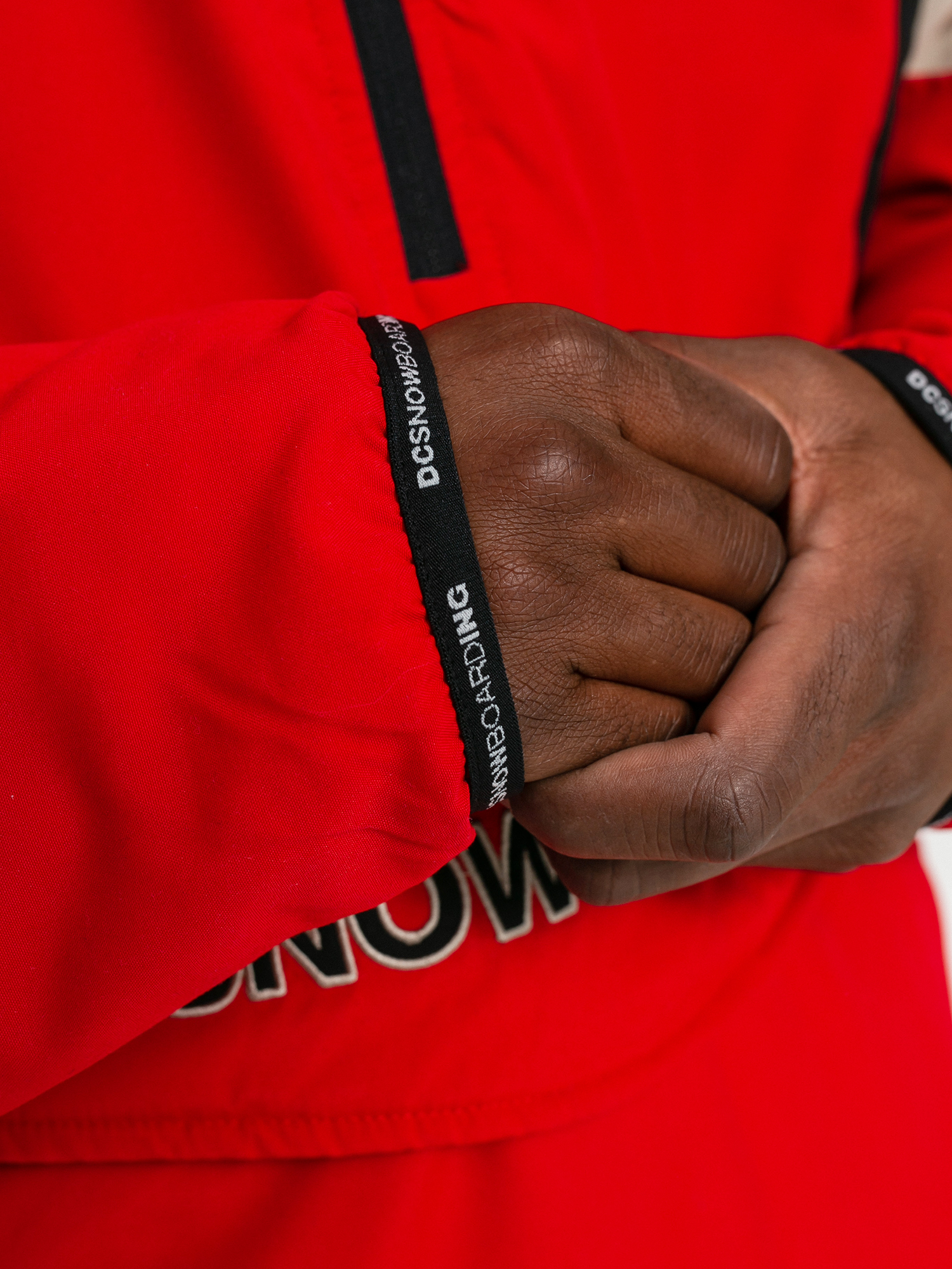 Mens DC Transition Rev Snowboard jacket (racing red)