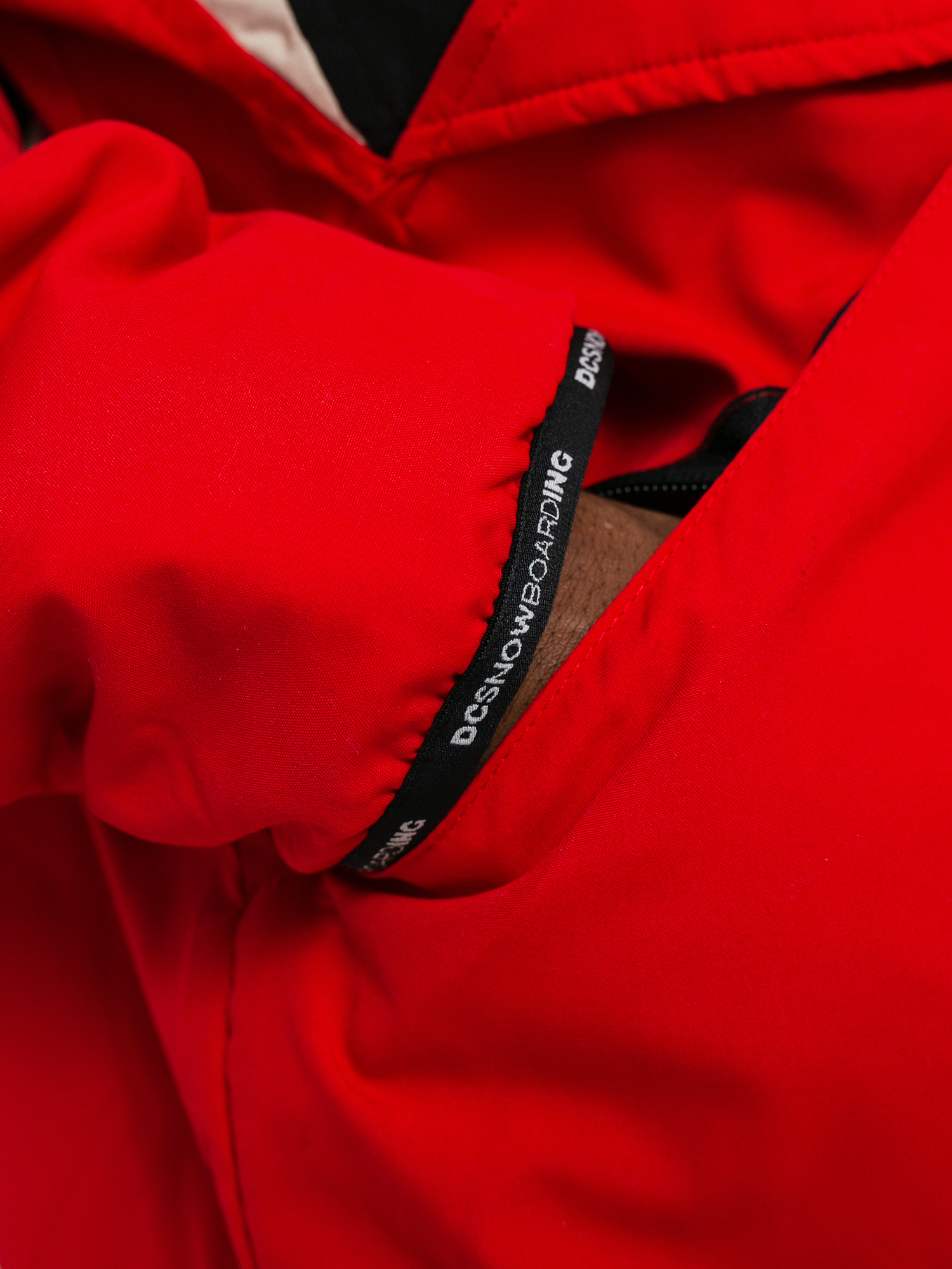 Mens DC Transition Rev Snowboard jacket (racing red)