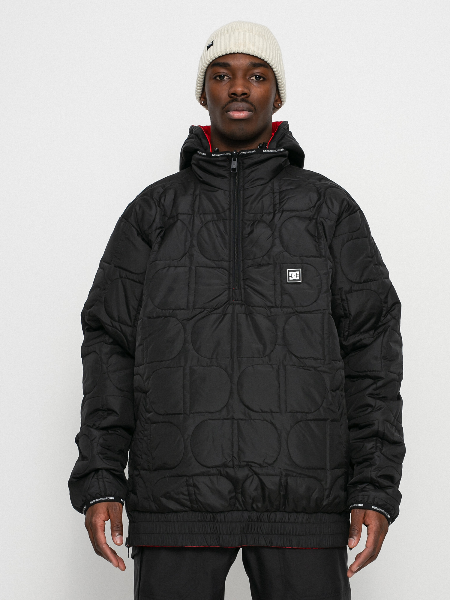 Mens DC Transition Rev Snowboard jacket (racing red)