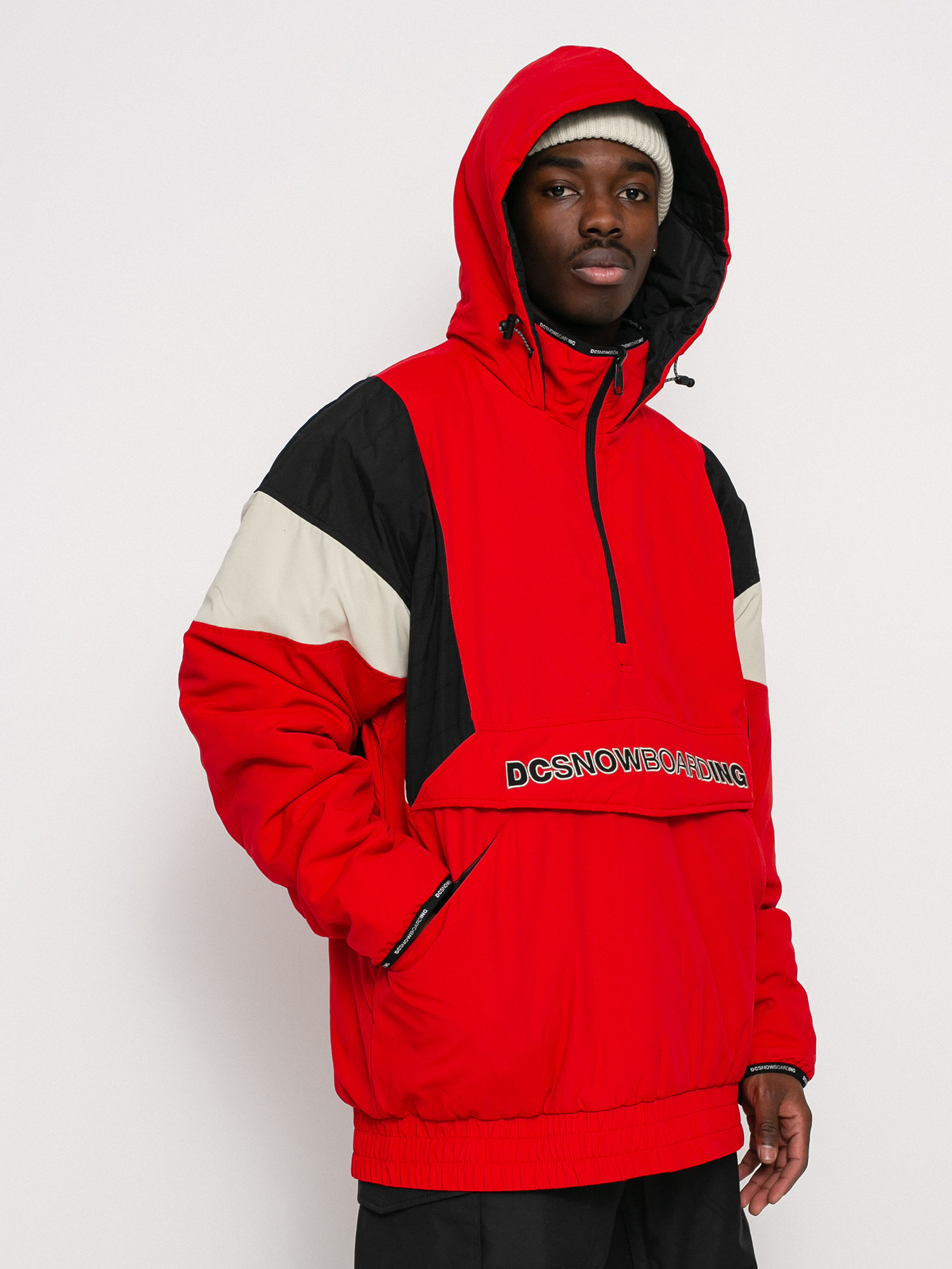 Mens DC Transition Rev Snowboard jacket (racing red)