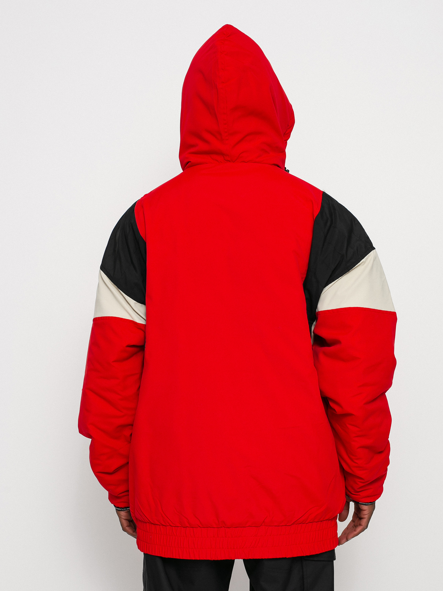 red mens snowboard jacket