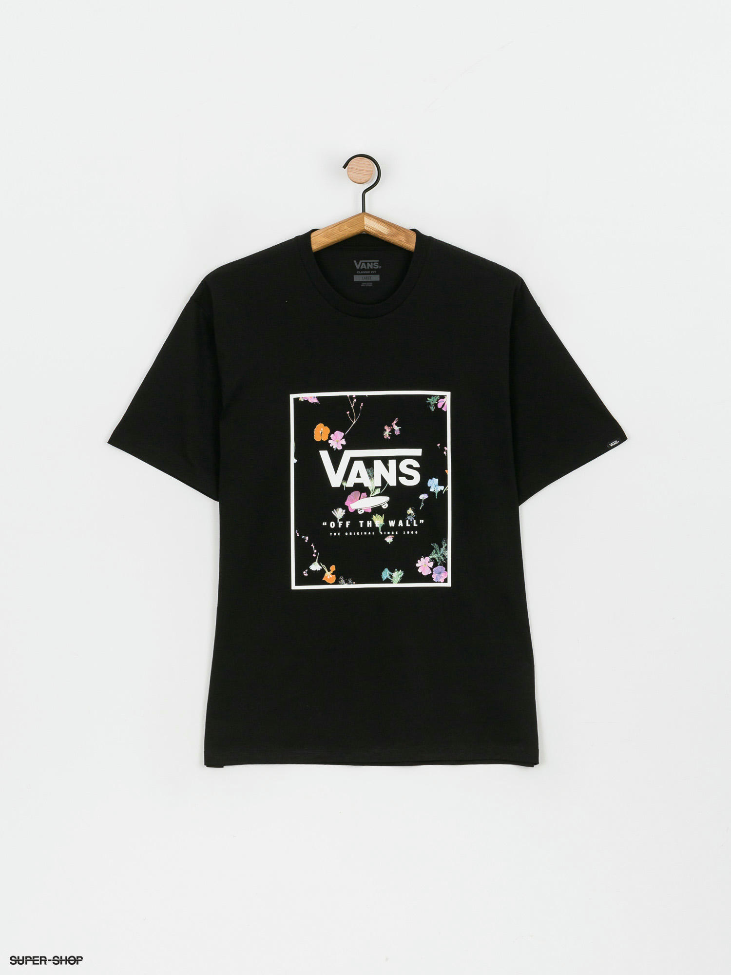 Vans Classic Easy Box T-shirt (black/pressed floral)