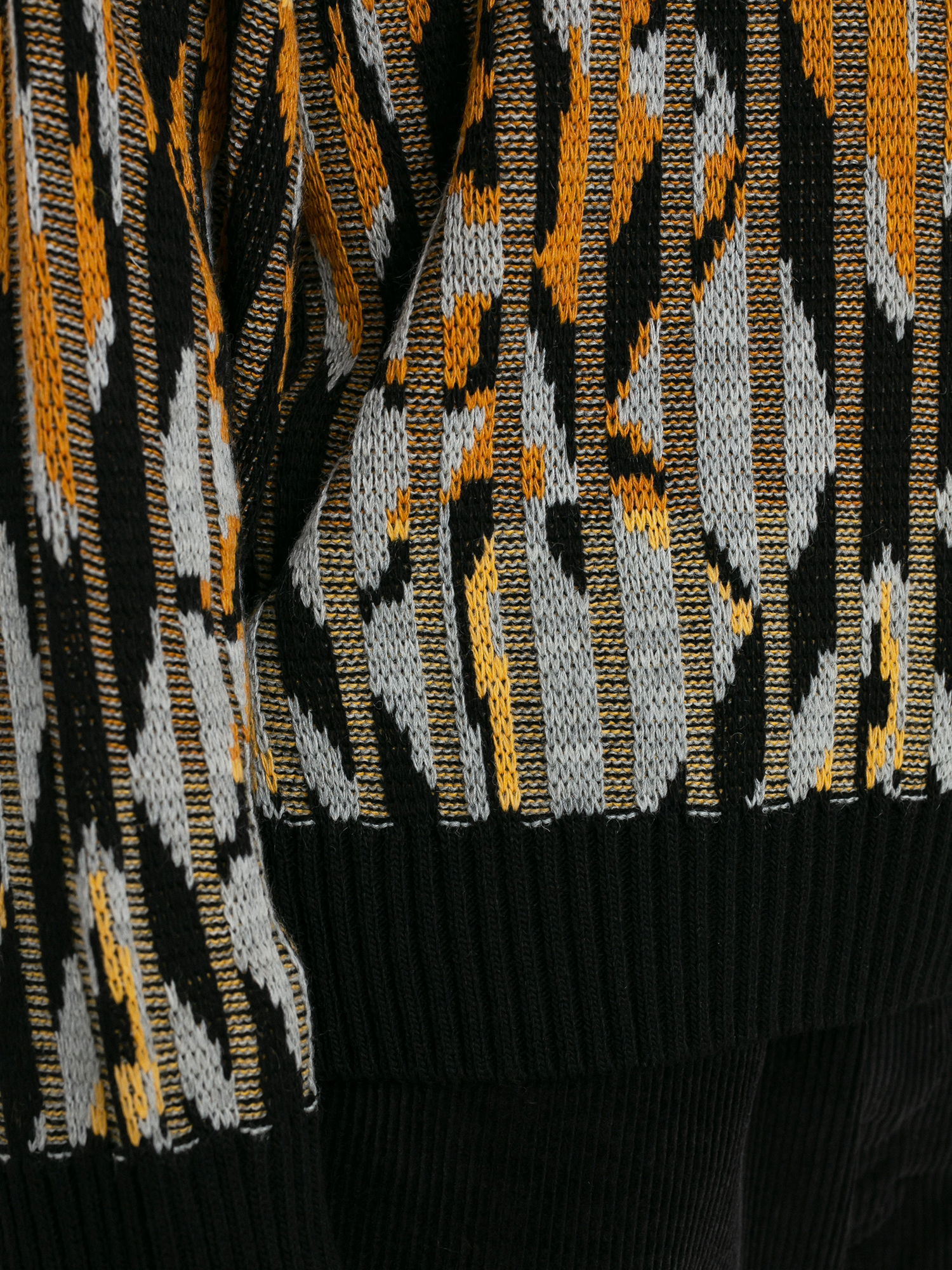 Polar Skate Paul Knit Sweater (black/yellow)