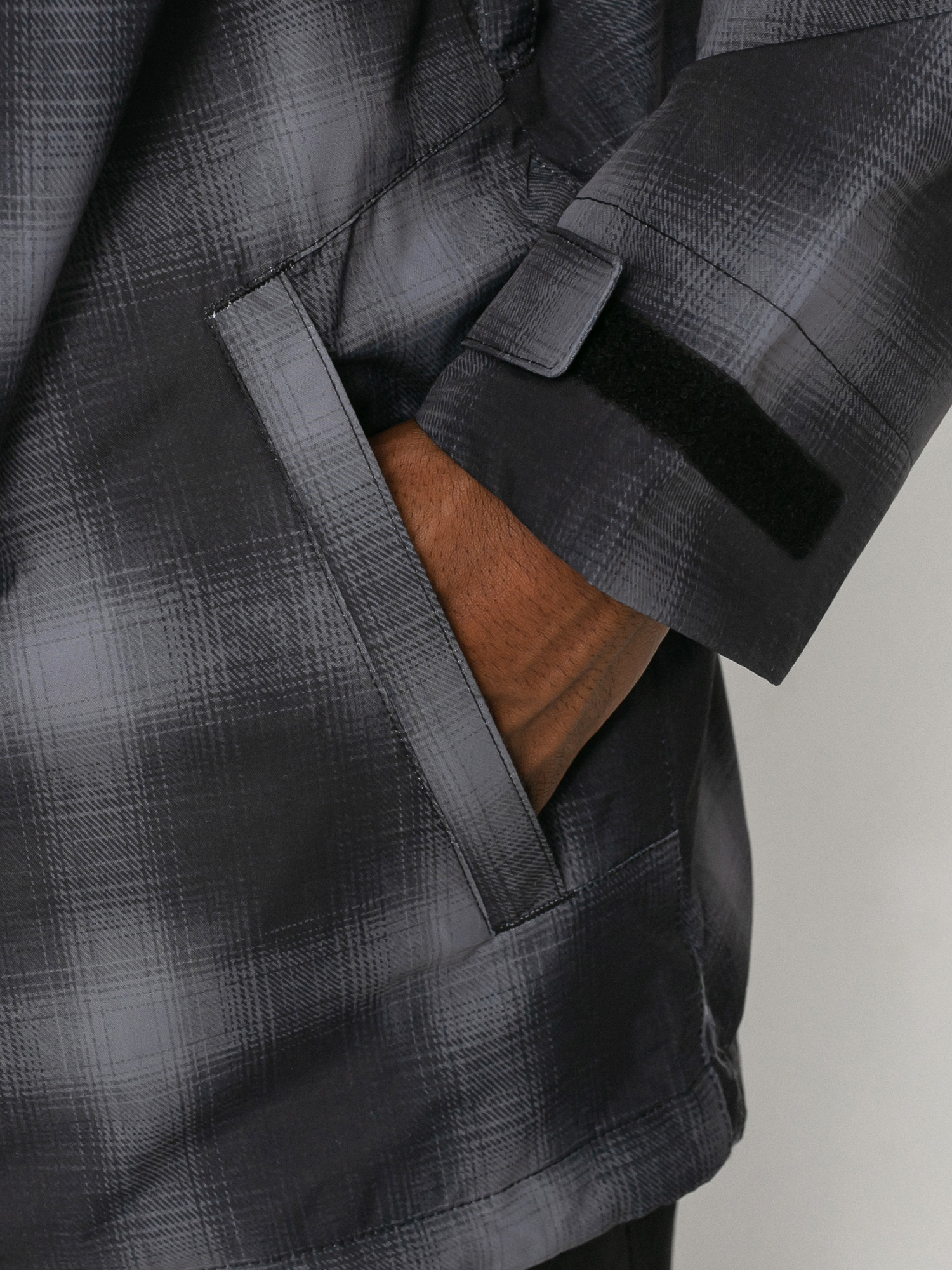 Mens Burton Dunmore Snowboard jacket (gradient plaid)