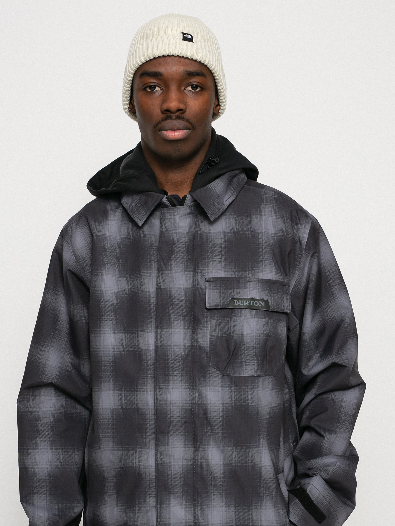 Mens Burton Dunmore Snowboard jacket (gradient plaid)