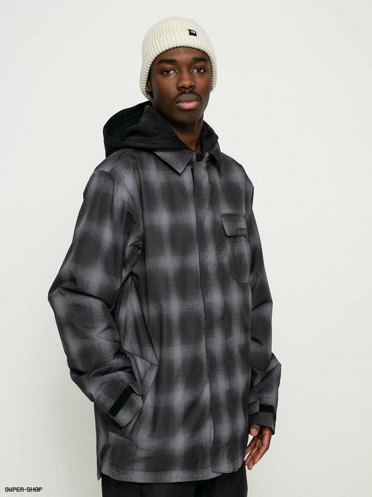 Burton on sale plaid jacket