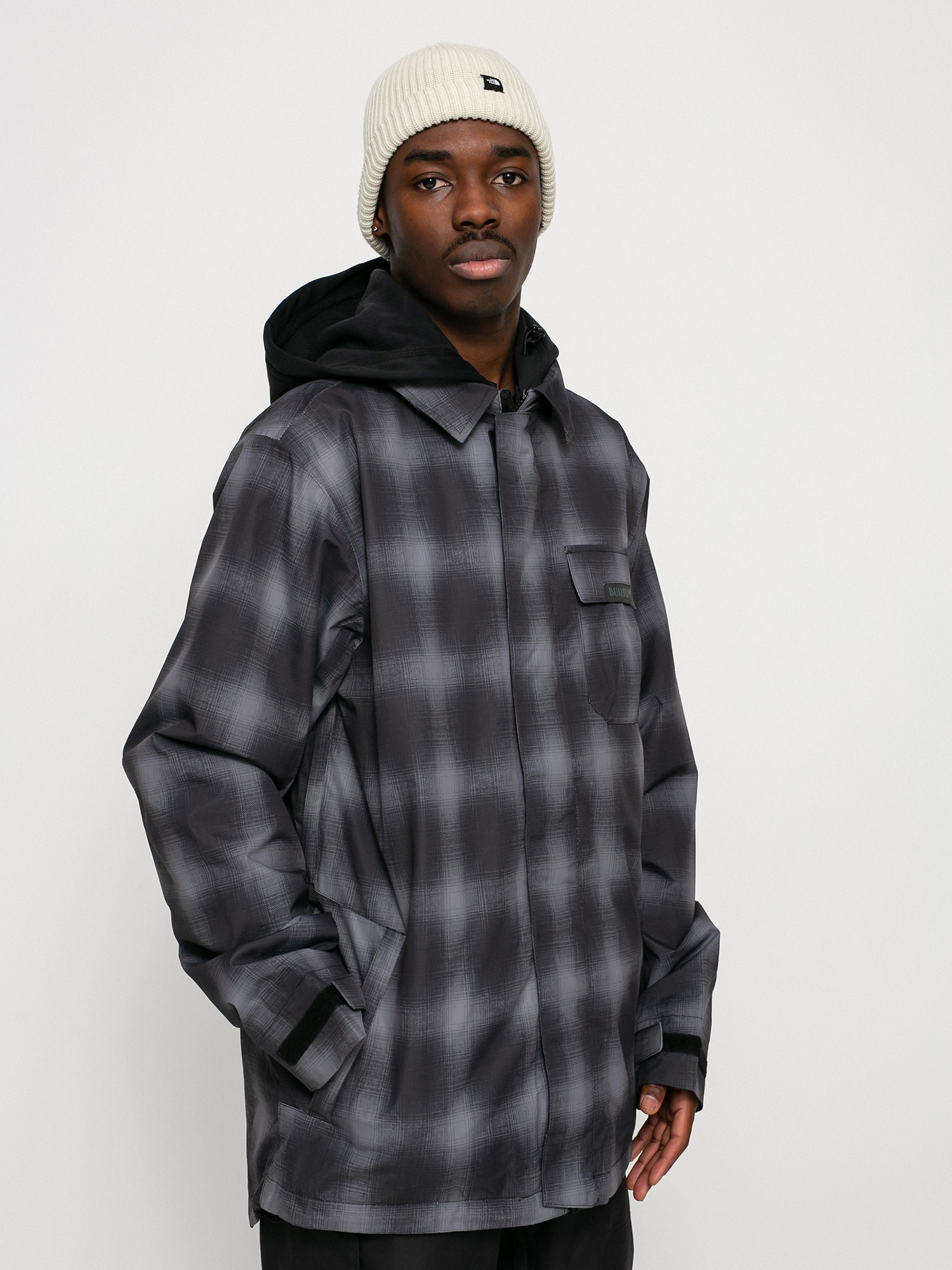 Mens Burton Dunmore Snowboard jacket (gradient plaid)