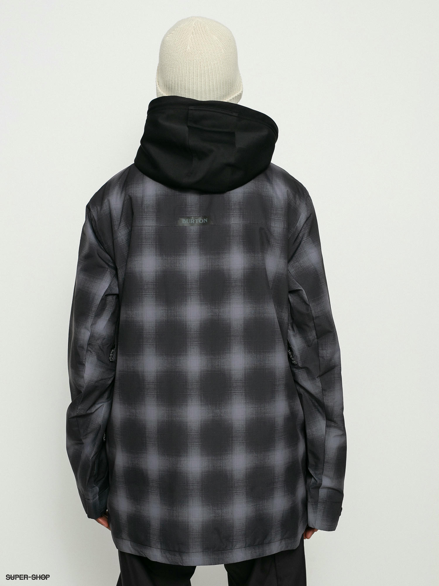 Mens Burton Dunmore Snowboard jacket gradient plaid