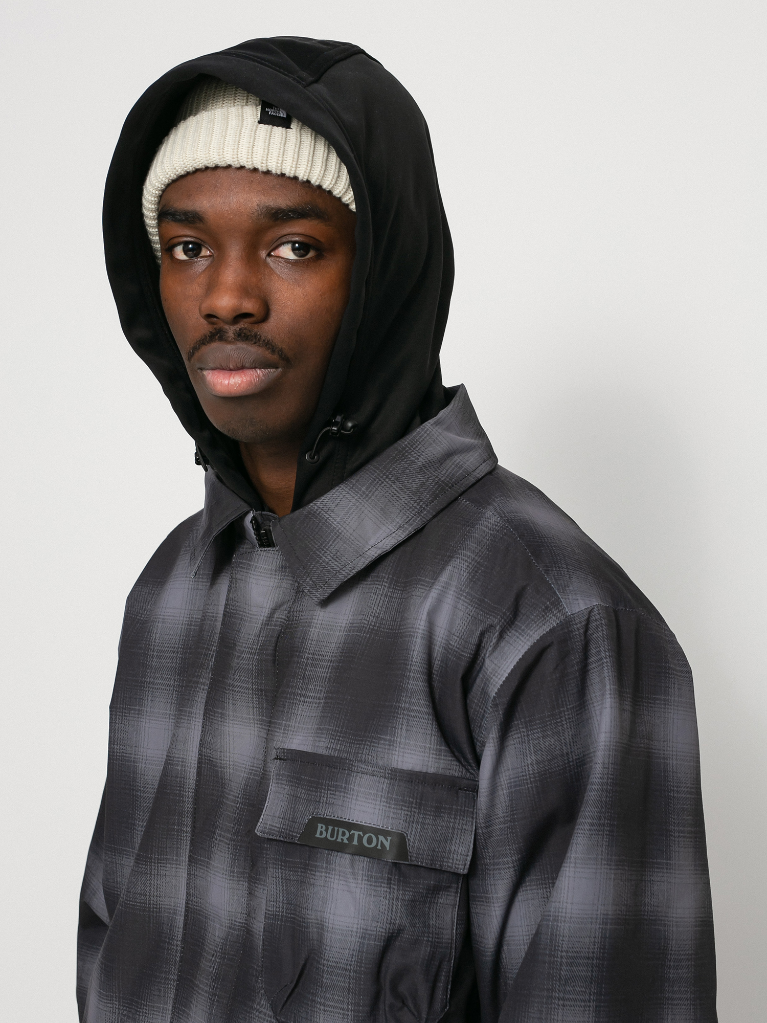 Mens Burton Dunmore Snowboard jacket (gradient plaid)