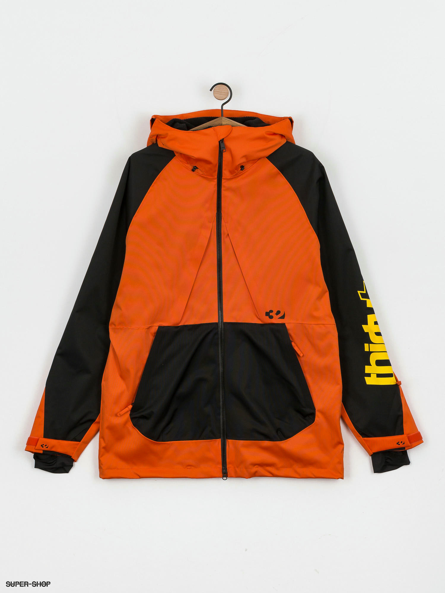 black and orange nike jacket