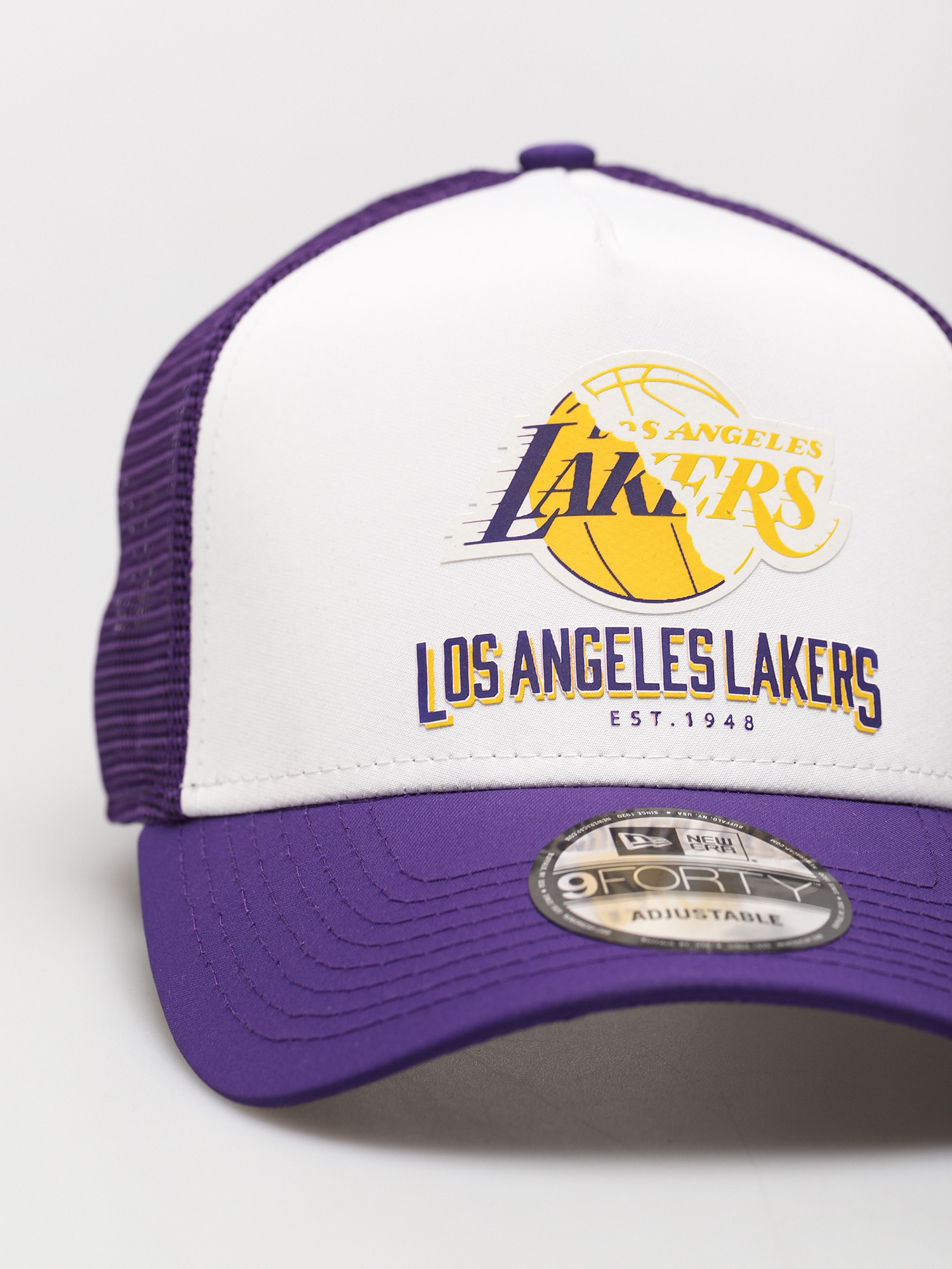 Los Angeles Lakers 9FORTY The League Adjustable Cap - Purple