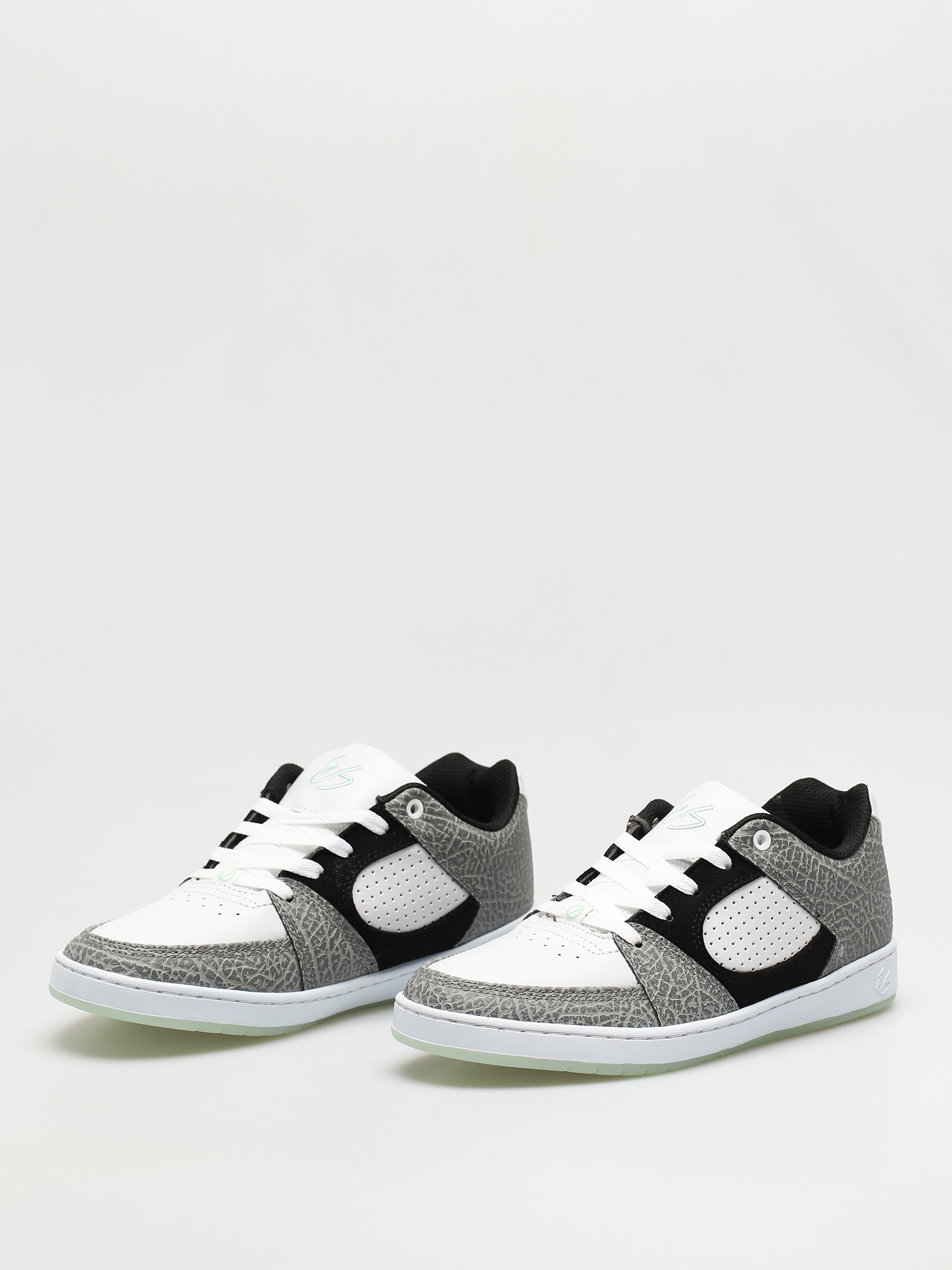 eS Accel Slim Shoes (black/white/turquoise)
