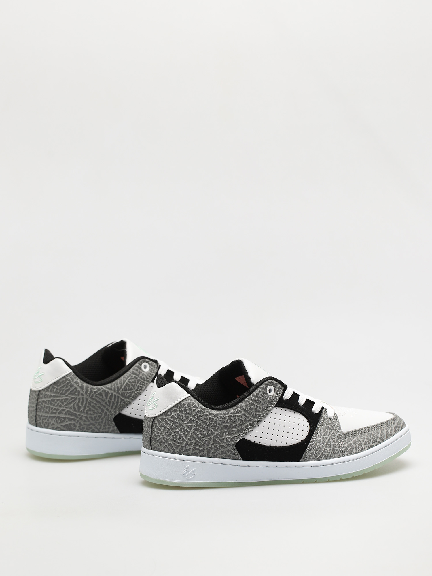 eS Accel Slim Shoes (black/white/turquoise)
