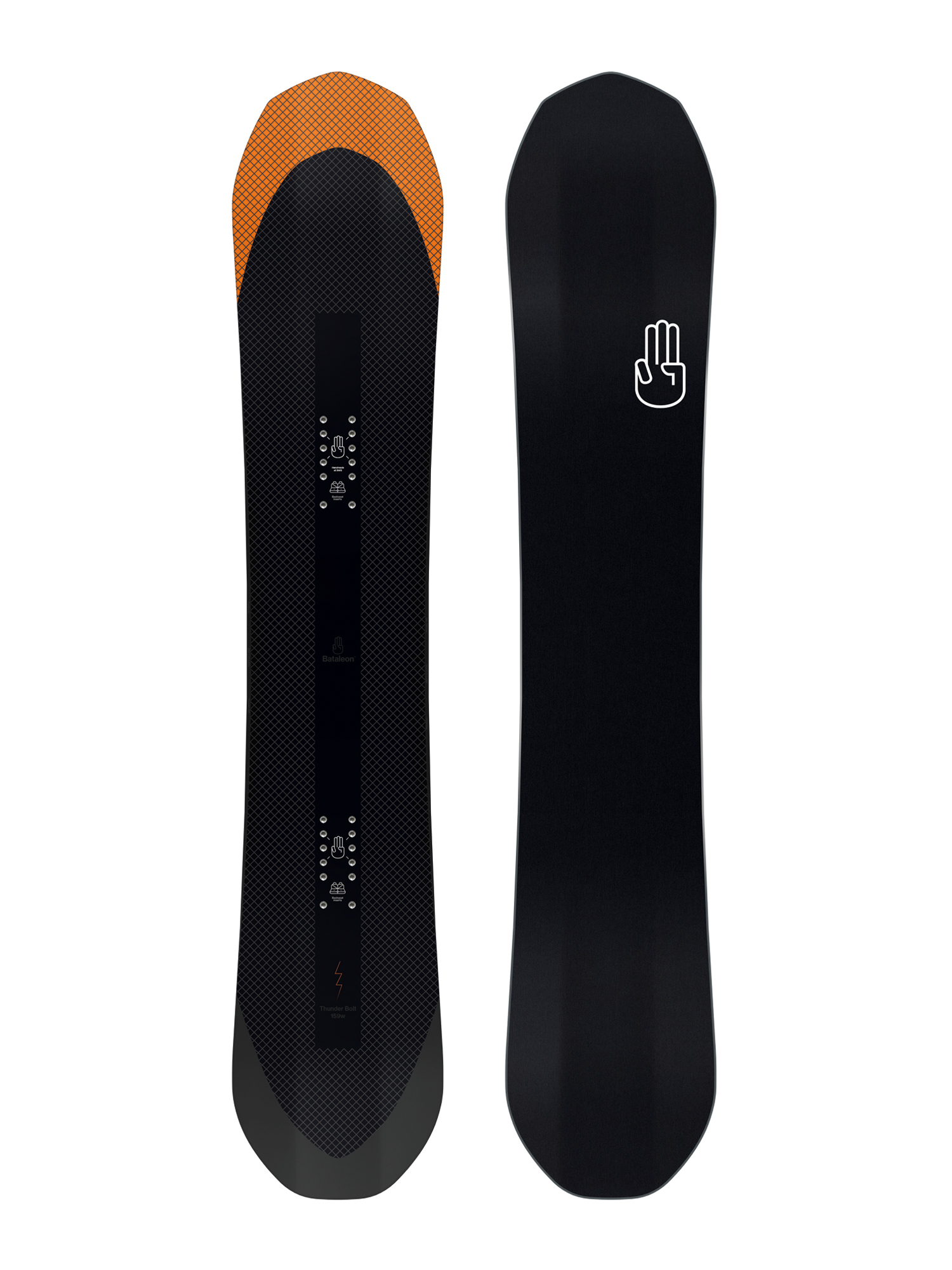 Mens Bataleon Thunder Bolt Snowboard (black/silver)