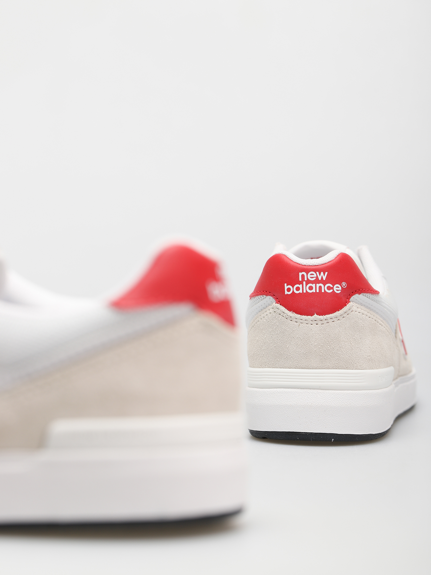 New Balance 574 Shoes (white/red)