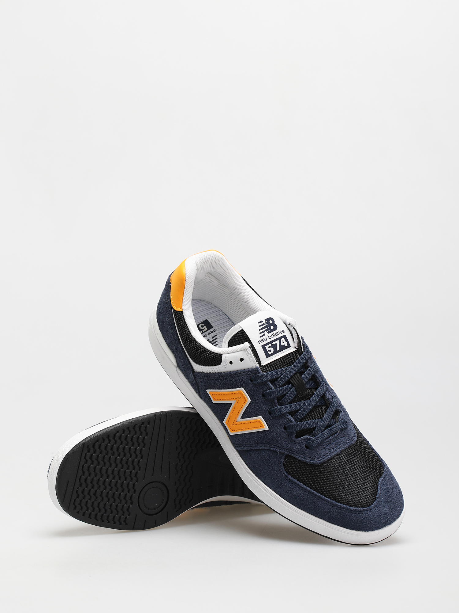 New Balance 574 Schuhe (navy/yellow)