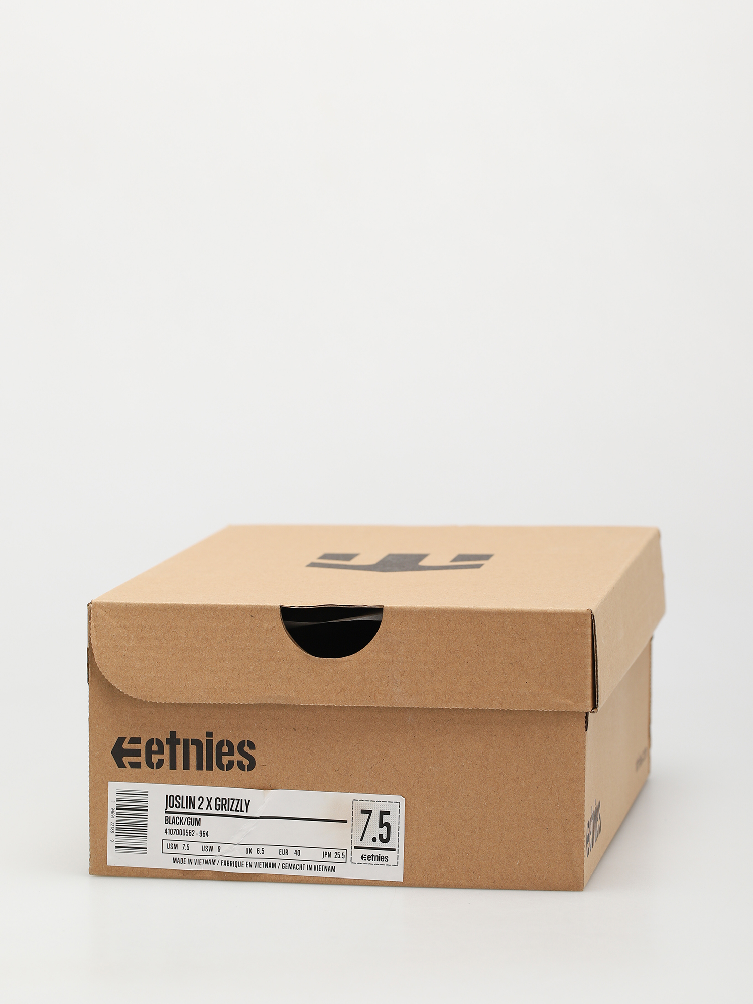 Etnies Joslin 2 X Grizzly Shoes (black/gum)