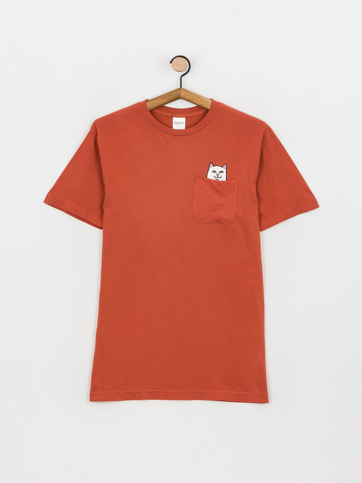 RipNDip Lord Nermal Pocket T-shirt (clay)