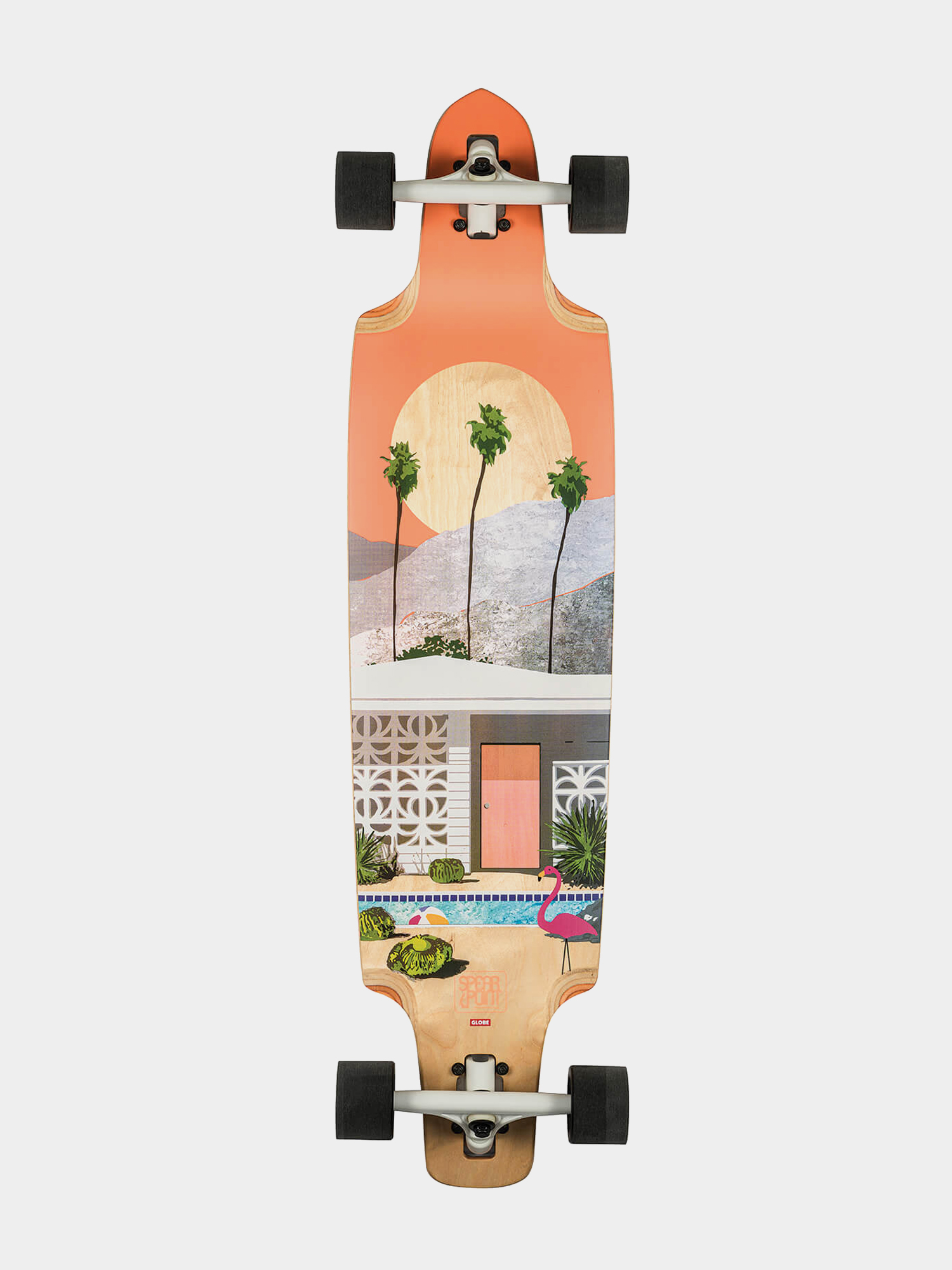 Globe Spearpoint Longboard (motel)