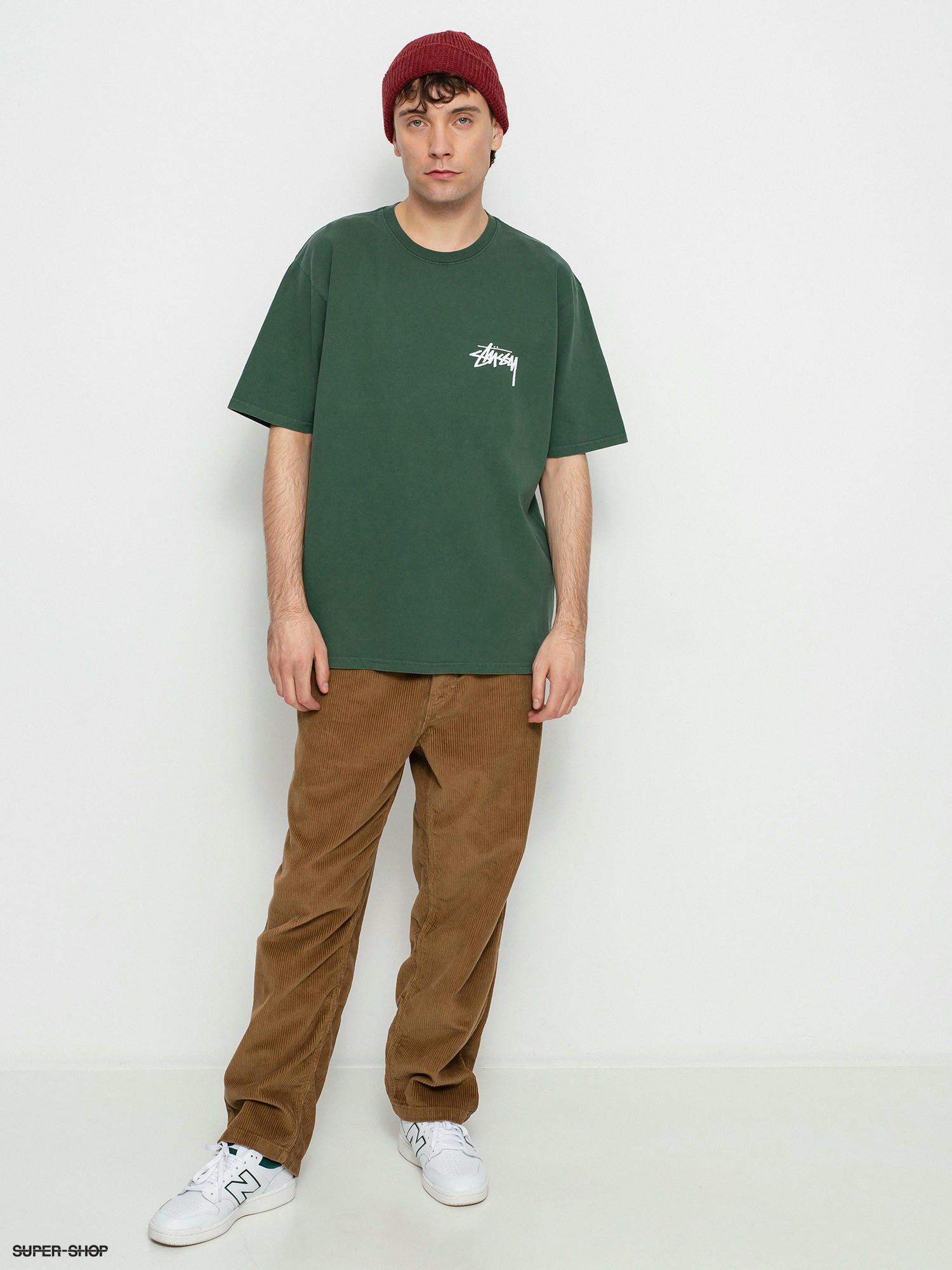 Stussy Young Moderens Pig. Dyed T-shirt (pine)