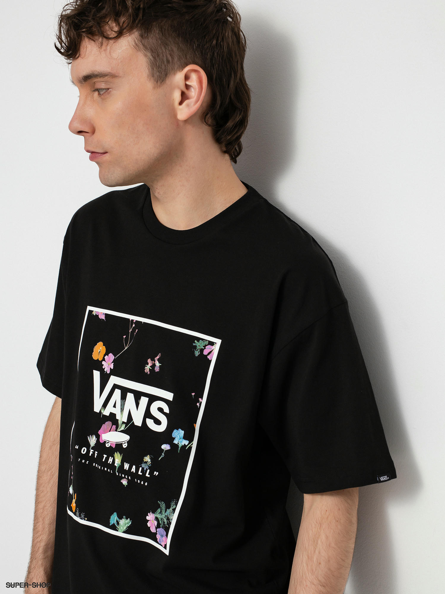 Vans Classic Easy Box T-shirt (black/pressed floral)