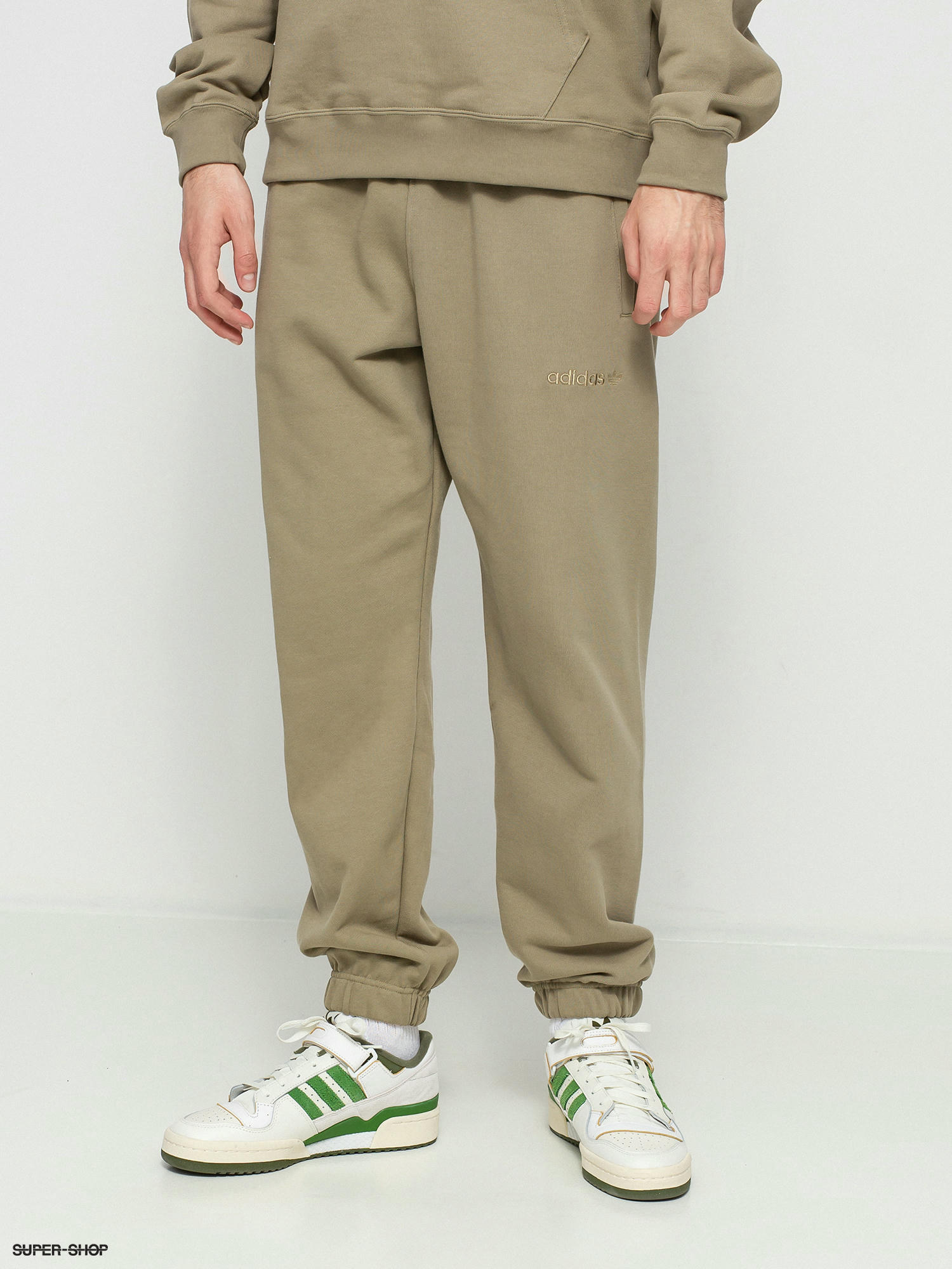 adidas khaki trousers