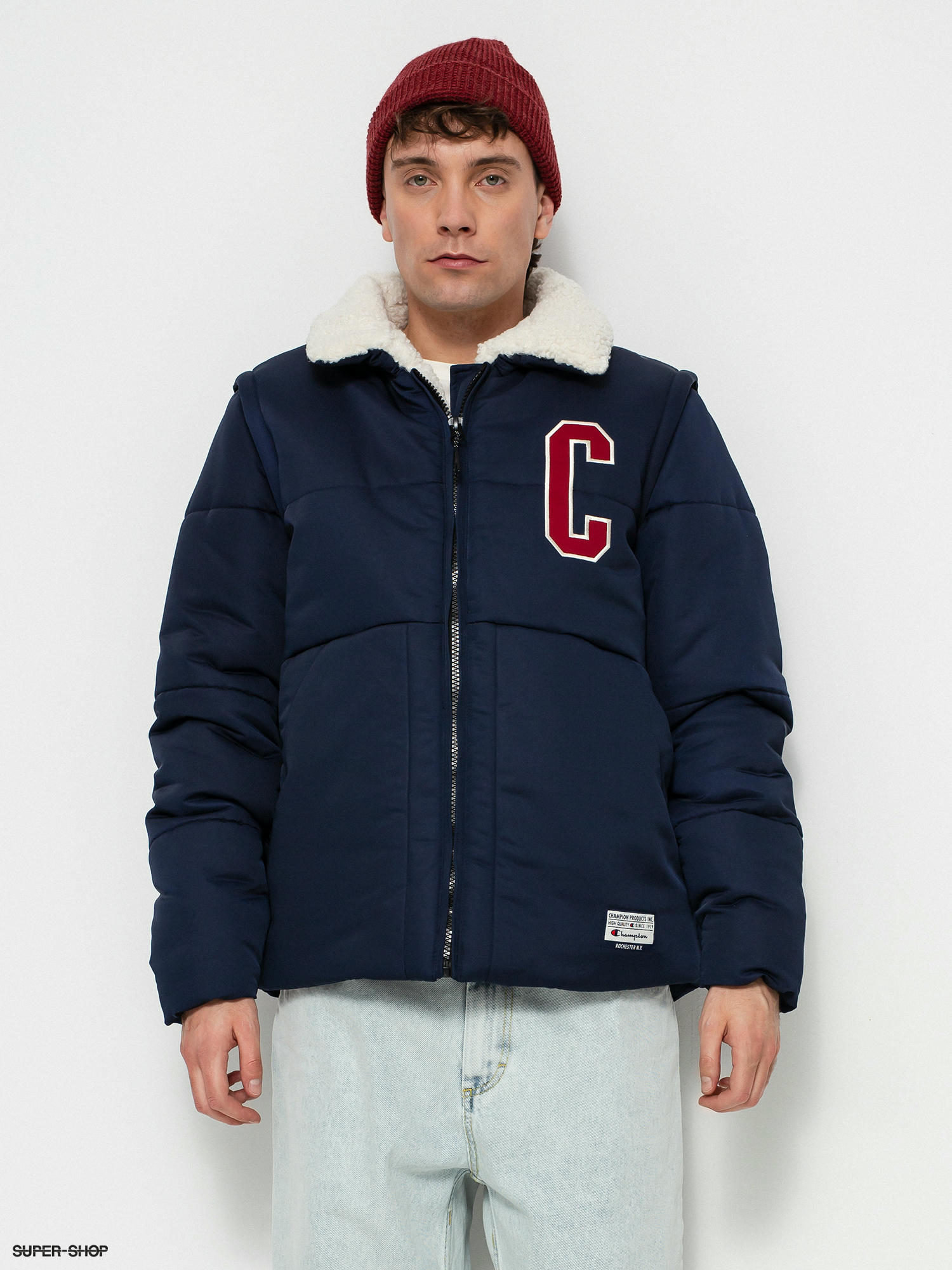 champion jacket no hood