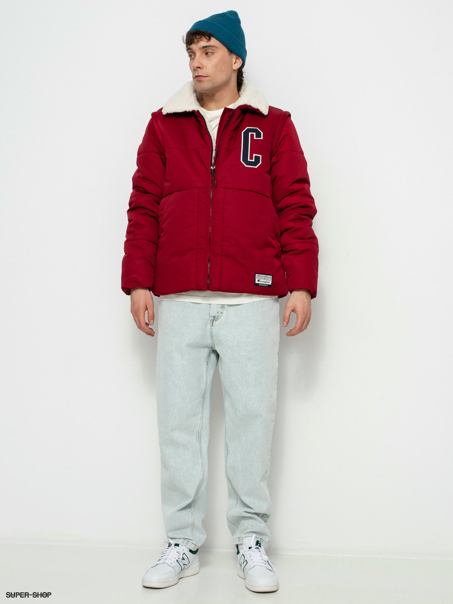 Red on sale champion coat