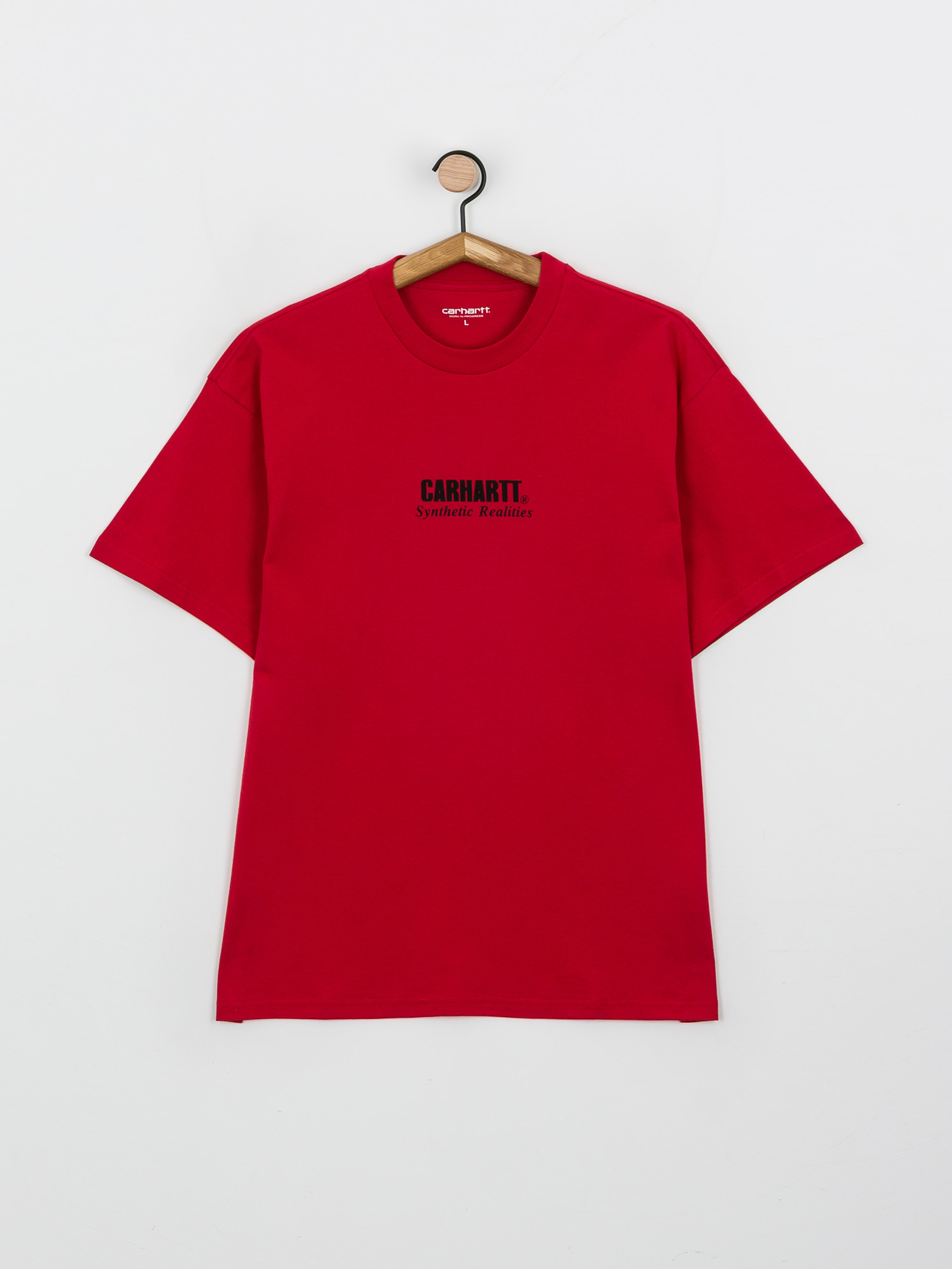 Carhartt WIP Synthetic Realities T-shirt - red (cornel/black)