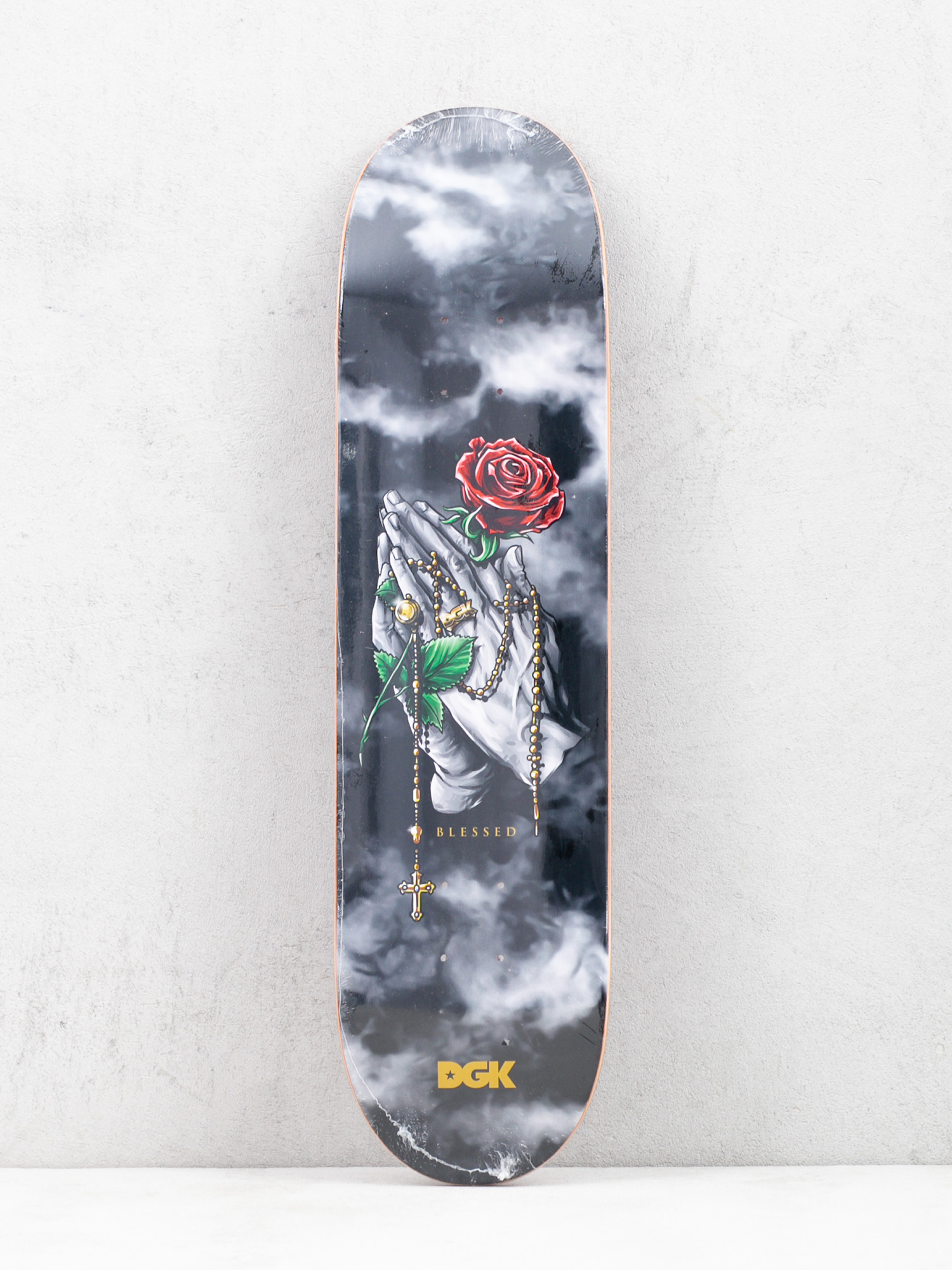 DGK Divine Deck (black/rose)