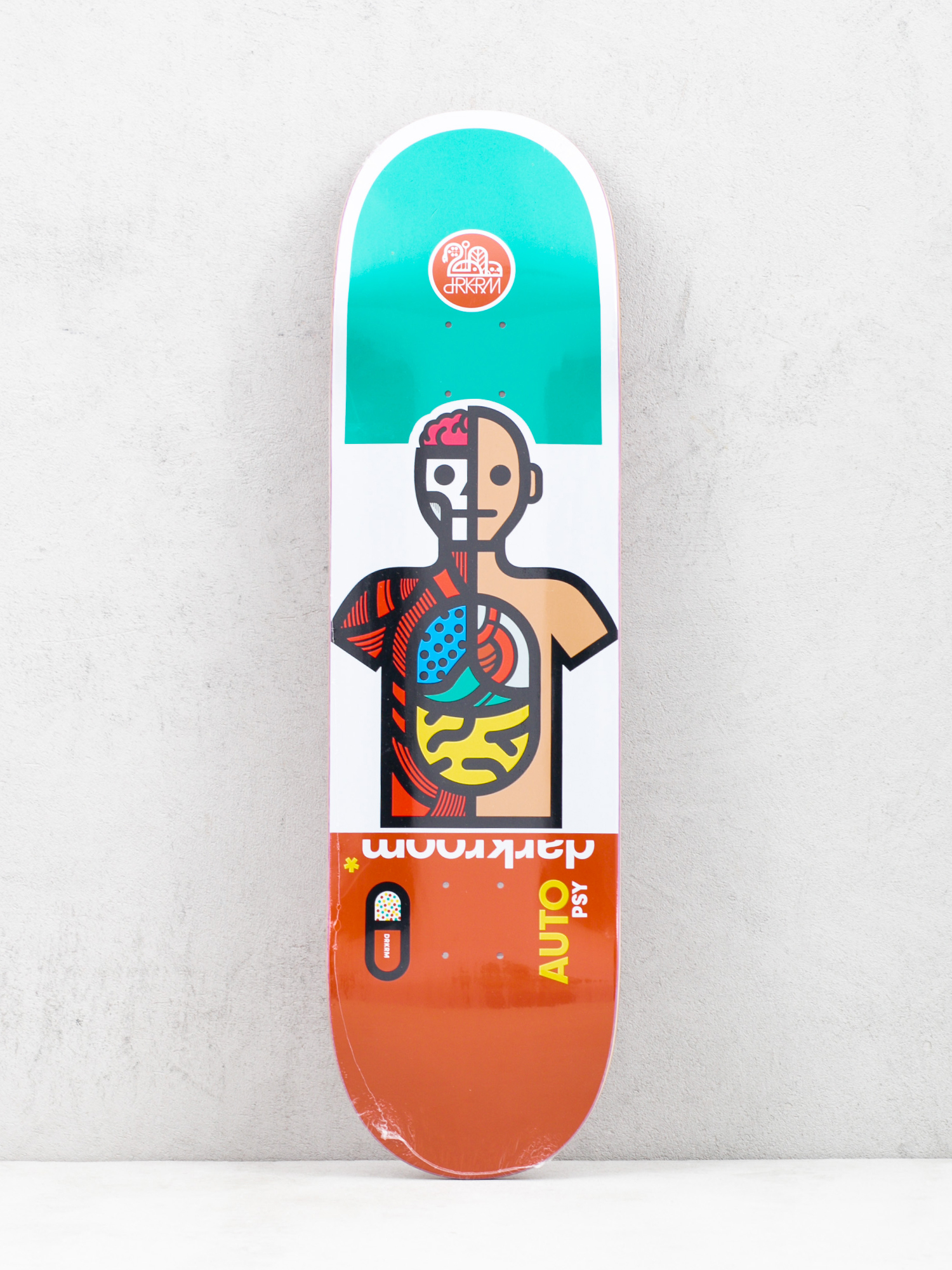 Darkroom Autopsy Deck (teal/white/orange)