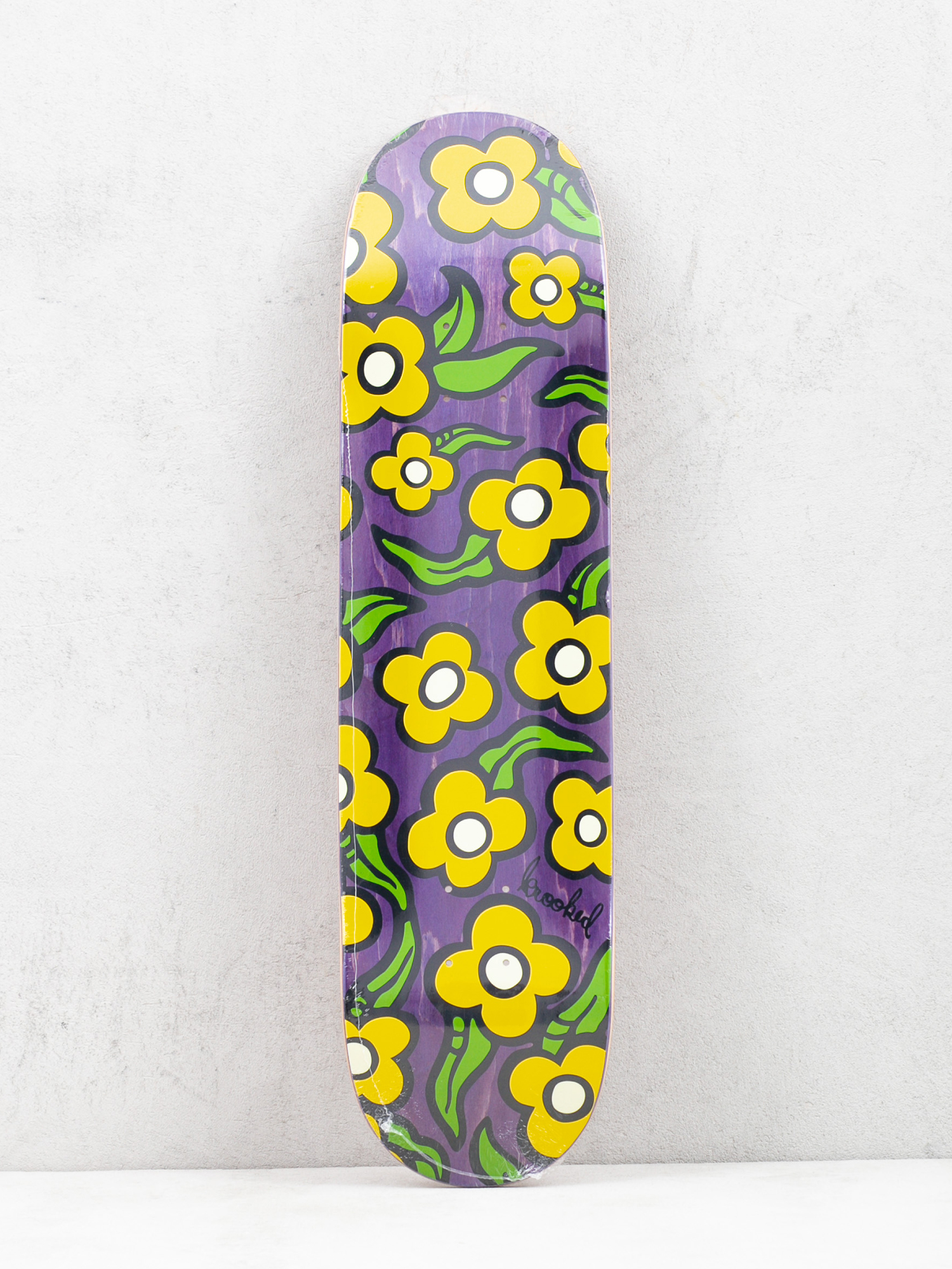 Krooked Wildstyle Flowers Deck (plum)