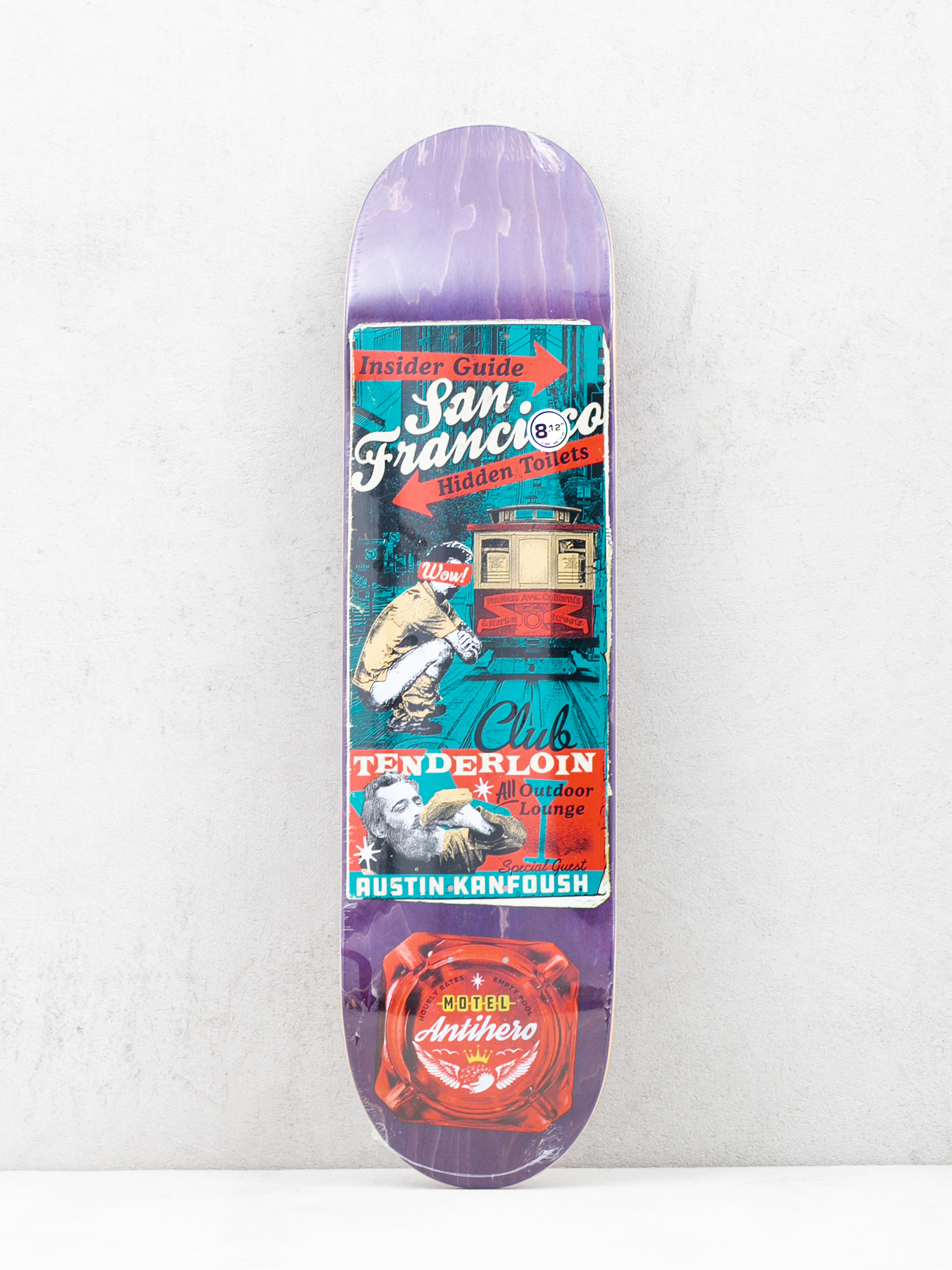 Antihero Kanfoush Motel Deck (purple)