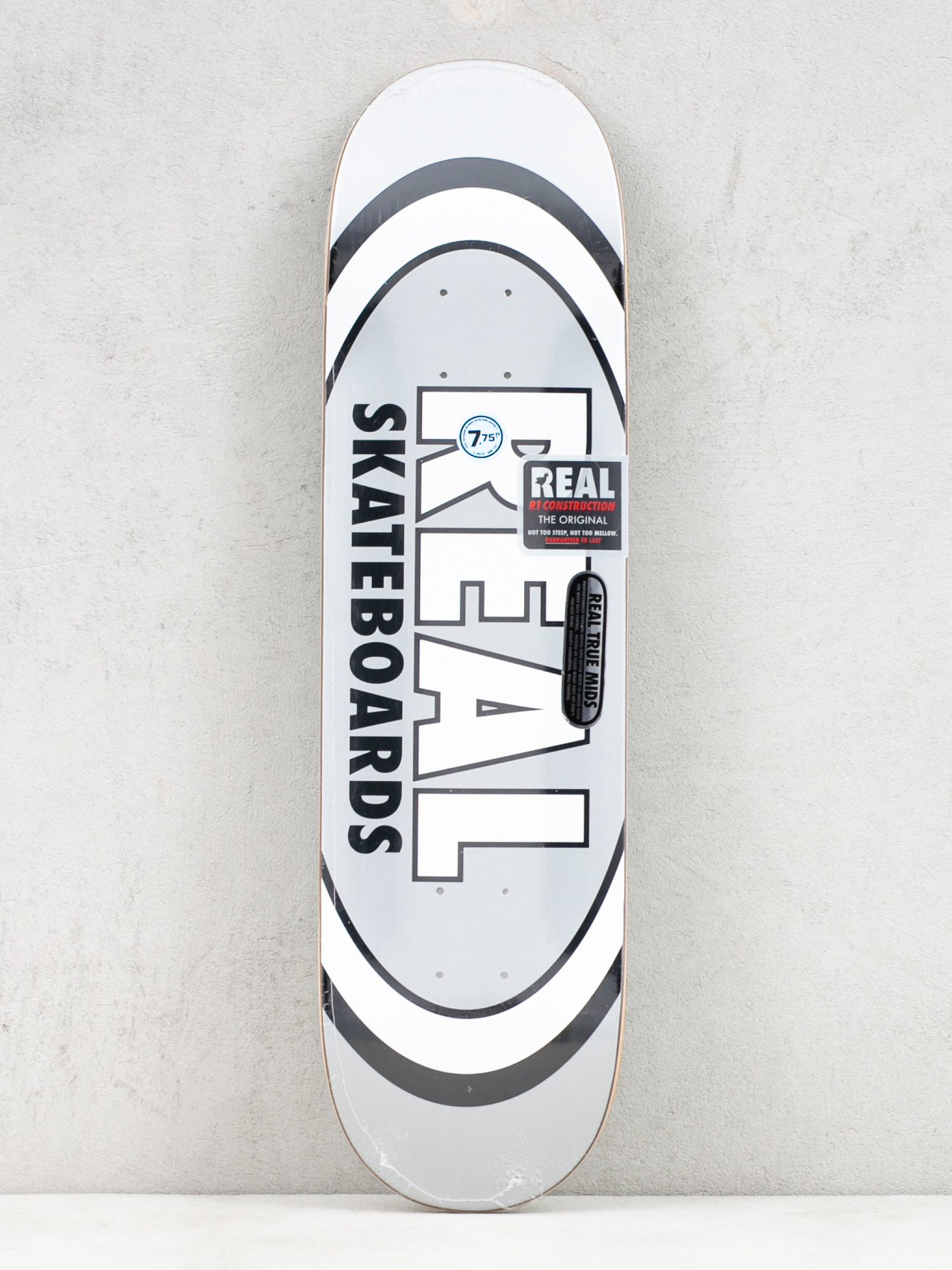 Real Clssc Oval Deck (silver/black/white)