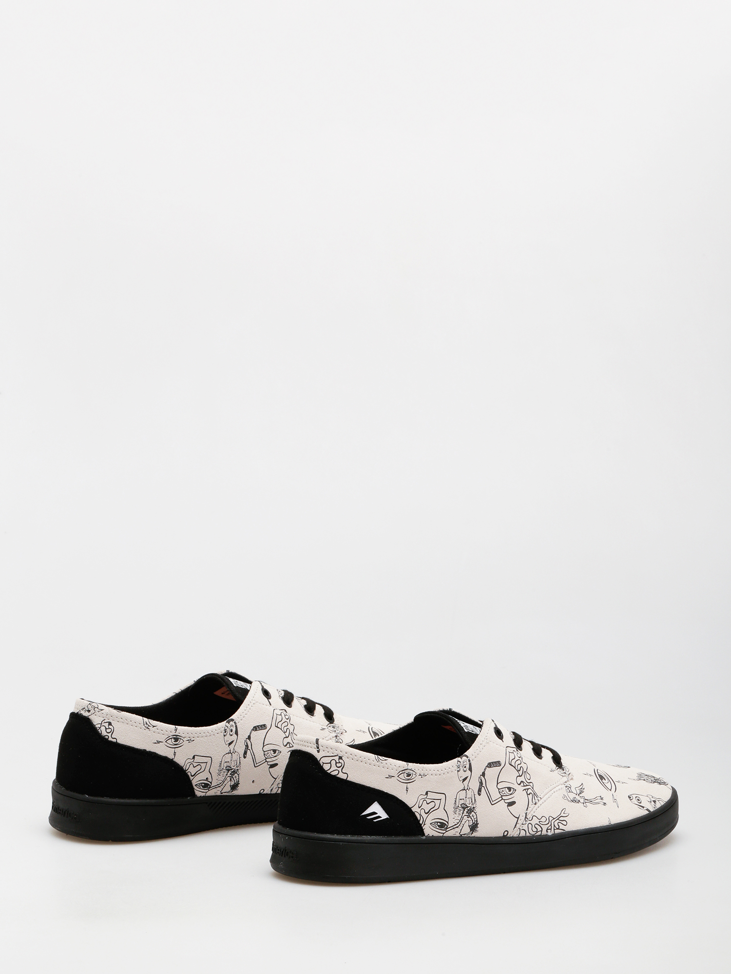 Emerica The Romero Laced X Toy Machine Shoes (tan/black)