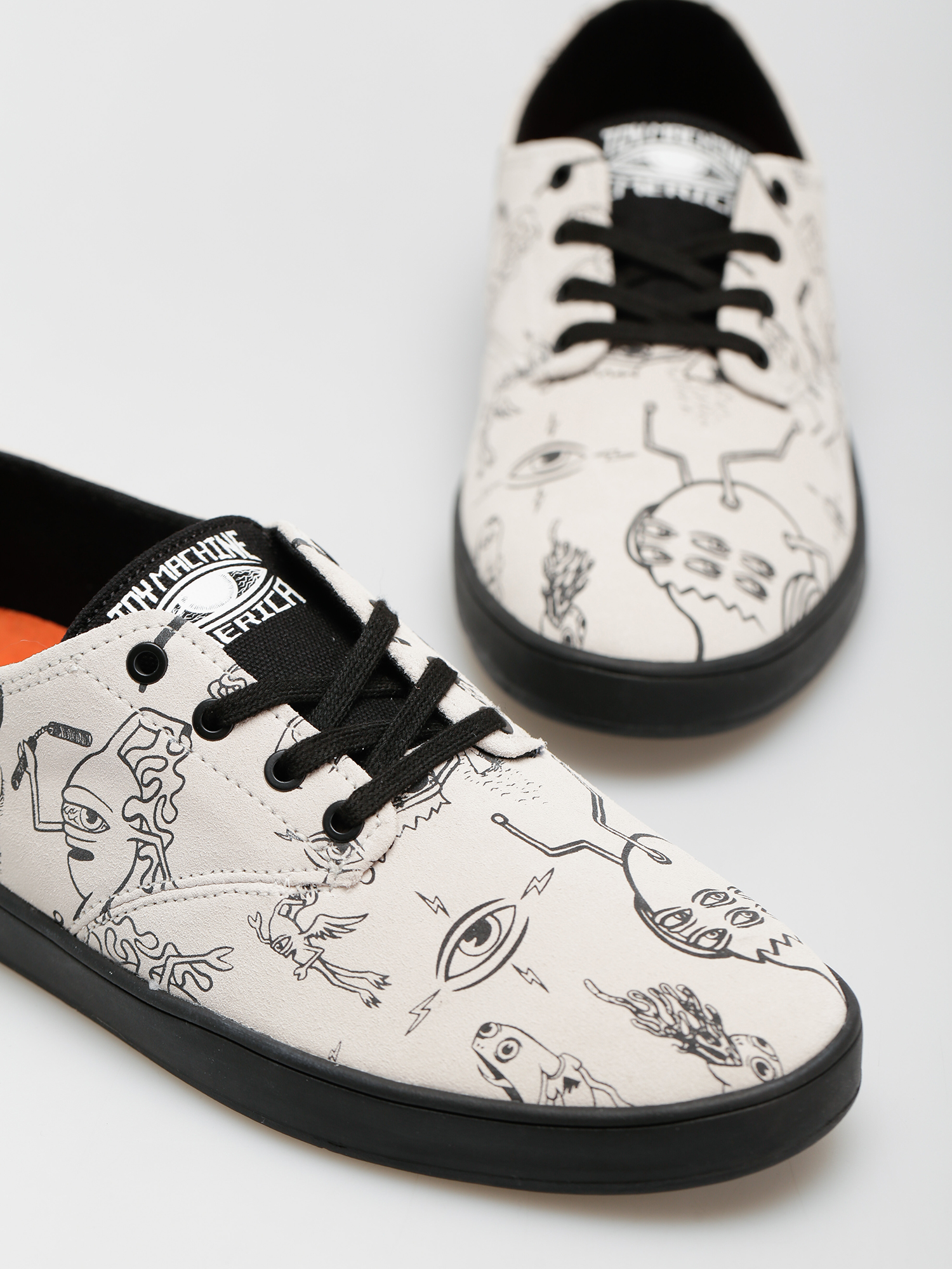 Emerica The Romero Laced X Toy Machine Shoes brown (tan/black)