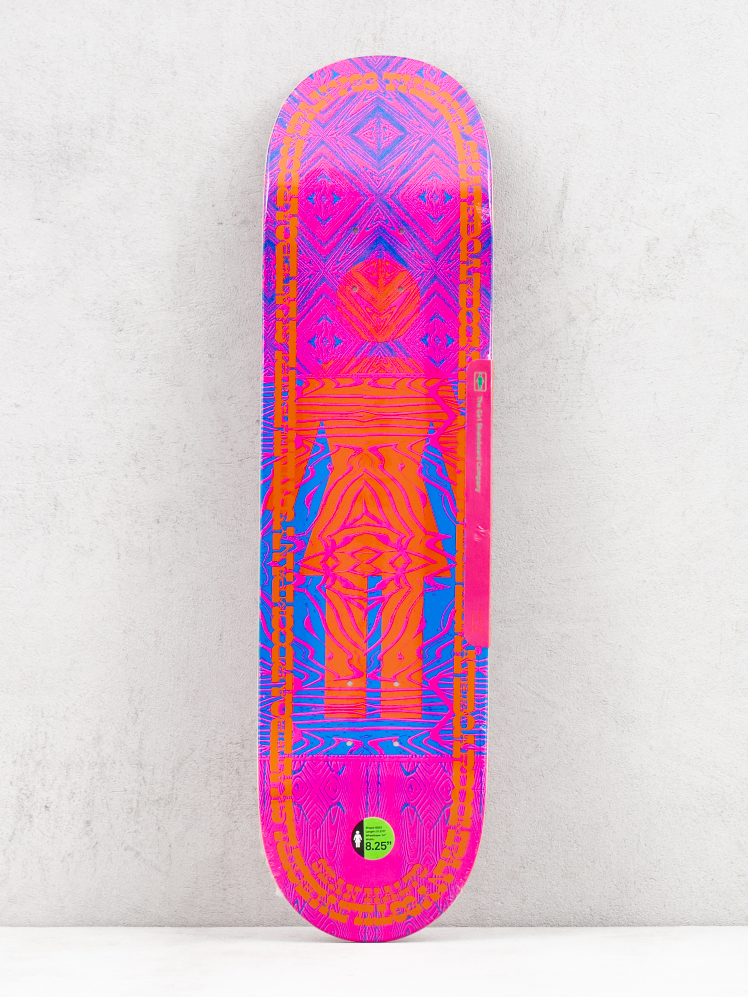 Girl Skateboard Malto Vibration Deck (blue/pink)