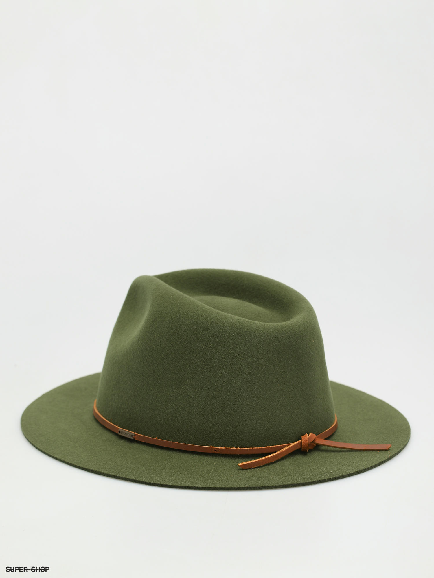 brixton green hat