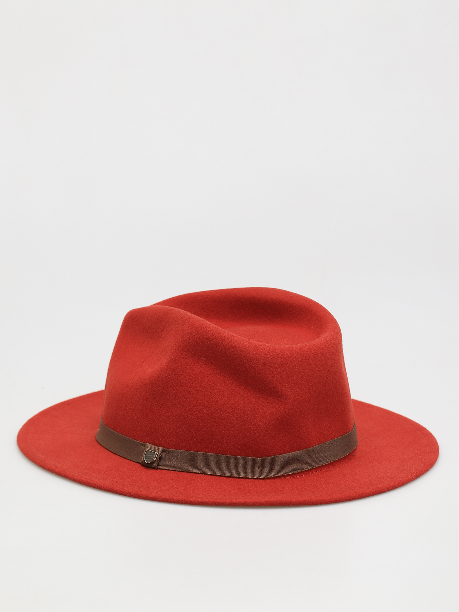Brixton Messer Packable Fedora Hat (phoenix orange)