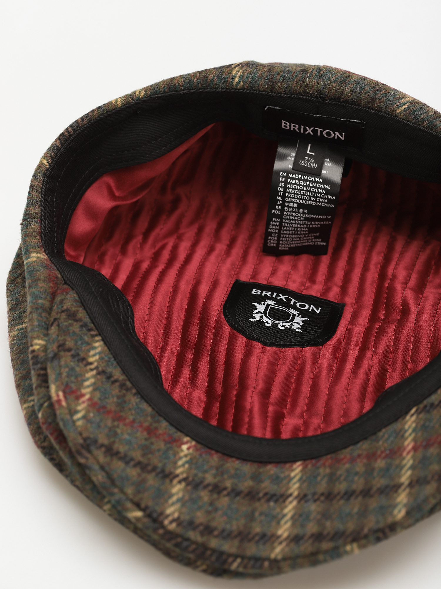 Brixton Brood Snap Cap Flat cap (olive 