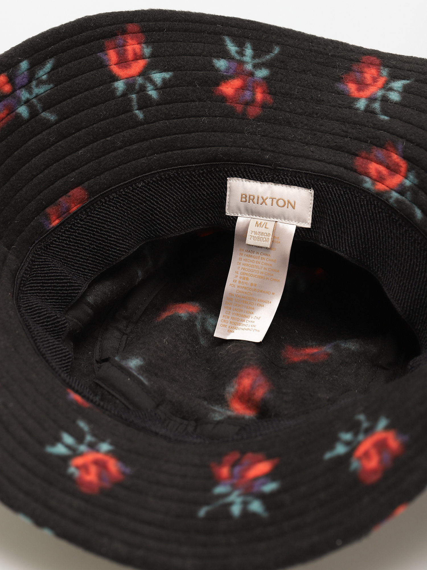 Brixton Dylan Bucket Hat Hut Wmn (roses)