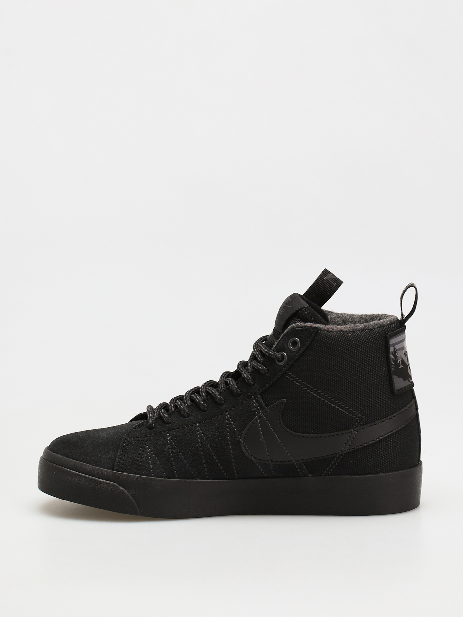 Nike SB Zoom Blazer Mid Premium Shoes (black/black anthracite black)
