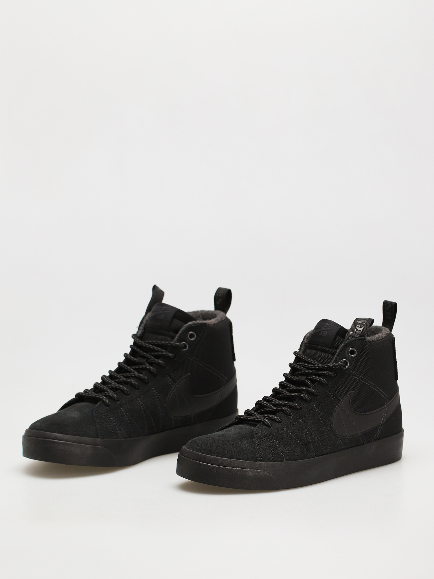 Nike SB Zoom Blazer Mid Premium Shoes (black/black anthracite black)